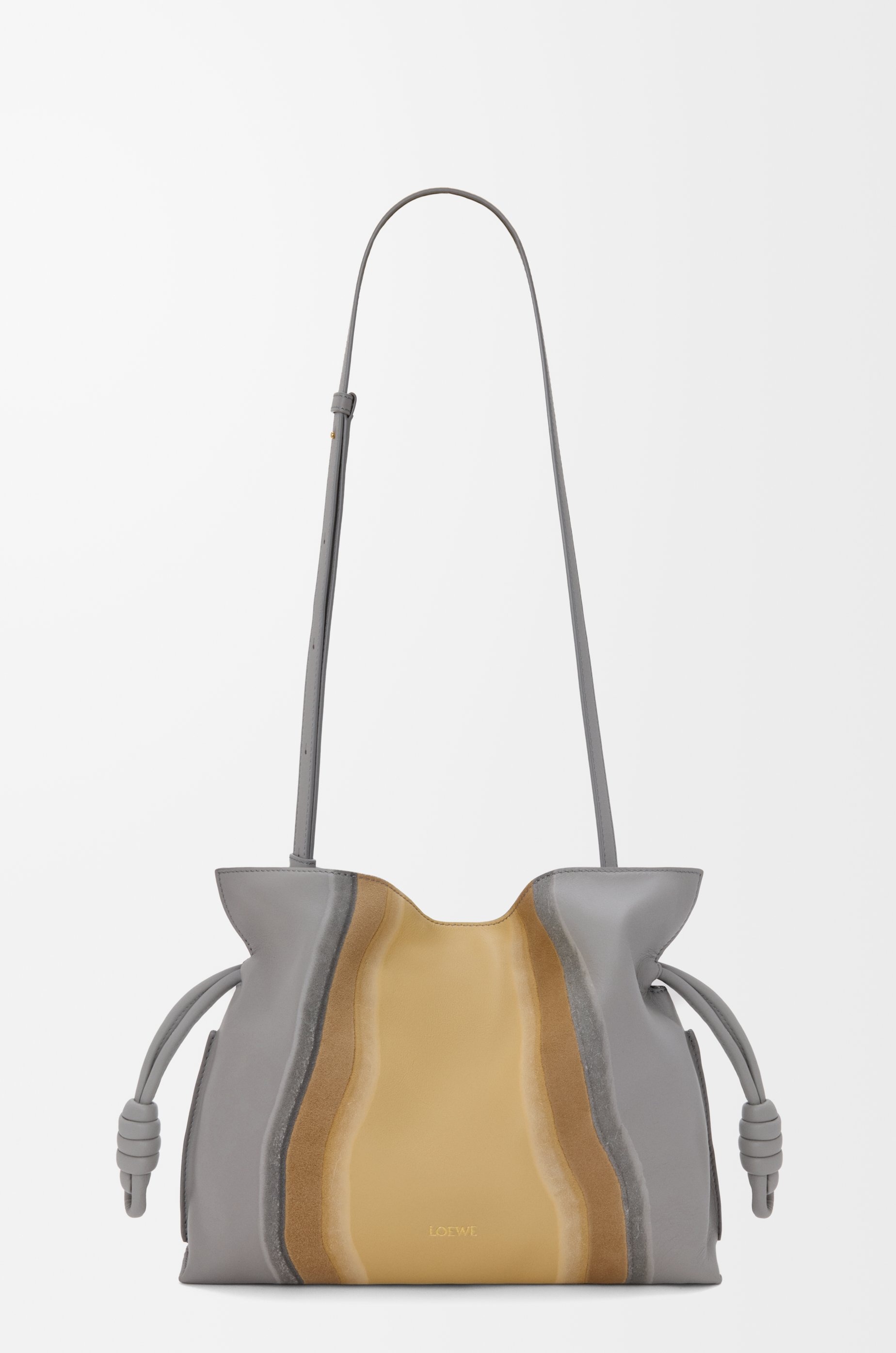 Medium Flamenco clutch in nappa calfskin - 7