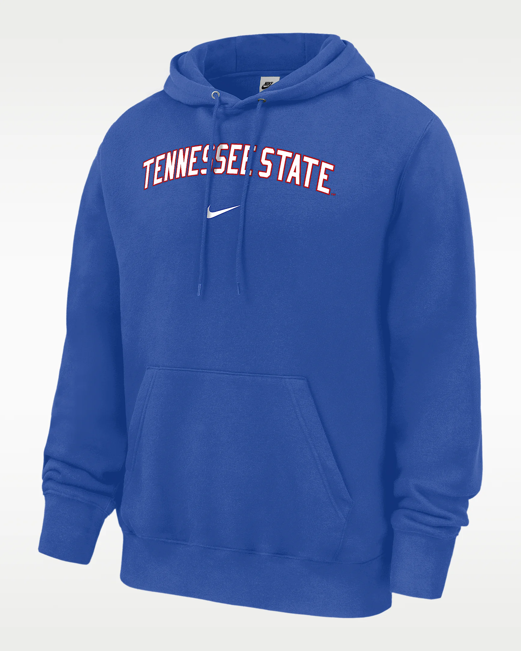 Nike College (Tennessee State University) Men's Club Fleece Pullover Hoodie - 1
