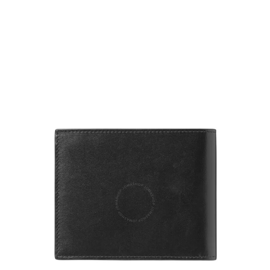 Montblanc Meisterstuck Leather 6cc Wallet In Black - 3