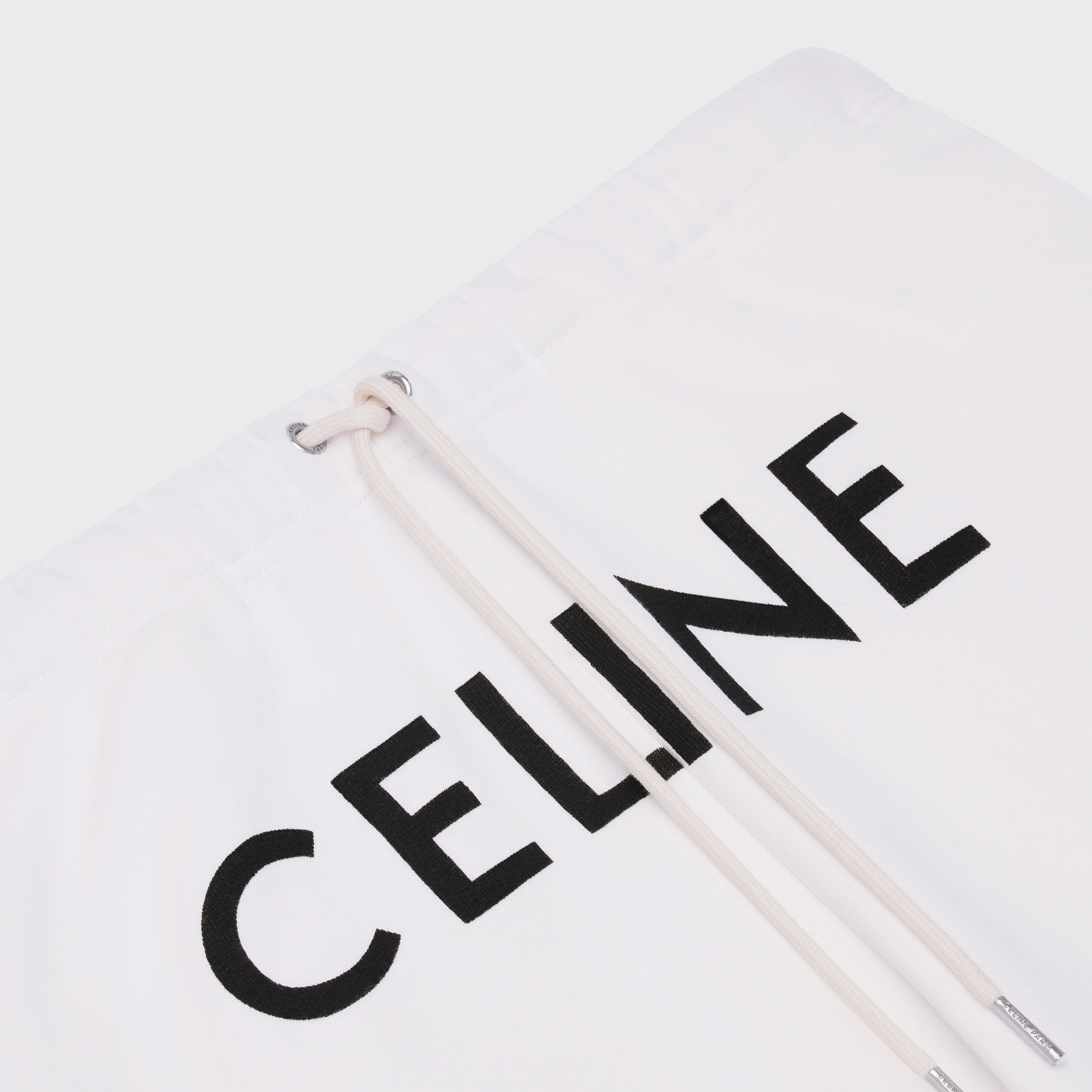 LOOSE CELINE SHORTS IN COTTON FLEECE - 3