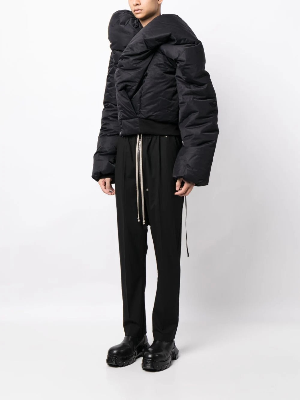 PADDED CROPPED JACKET - 3