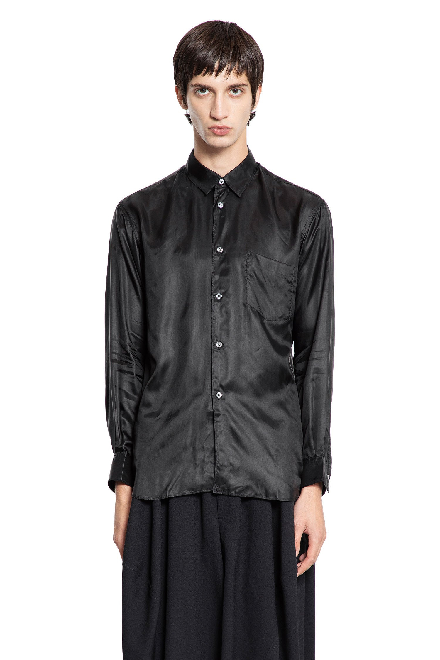 Satin-Pocket-Shirt - 1