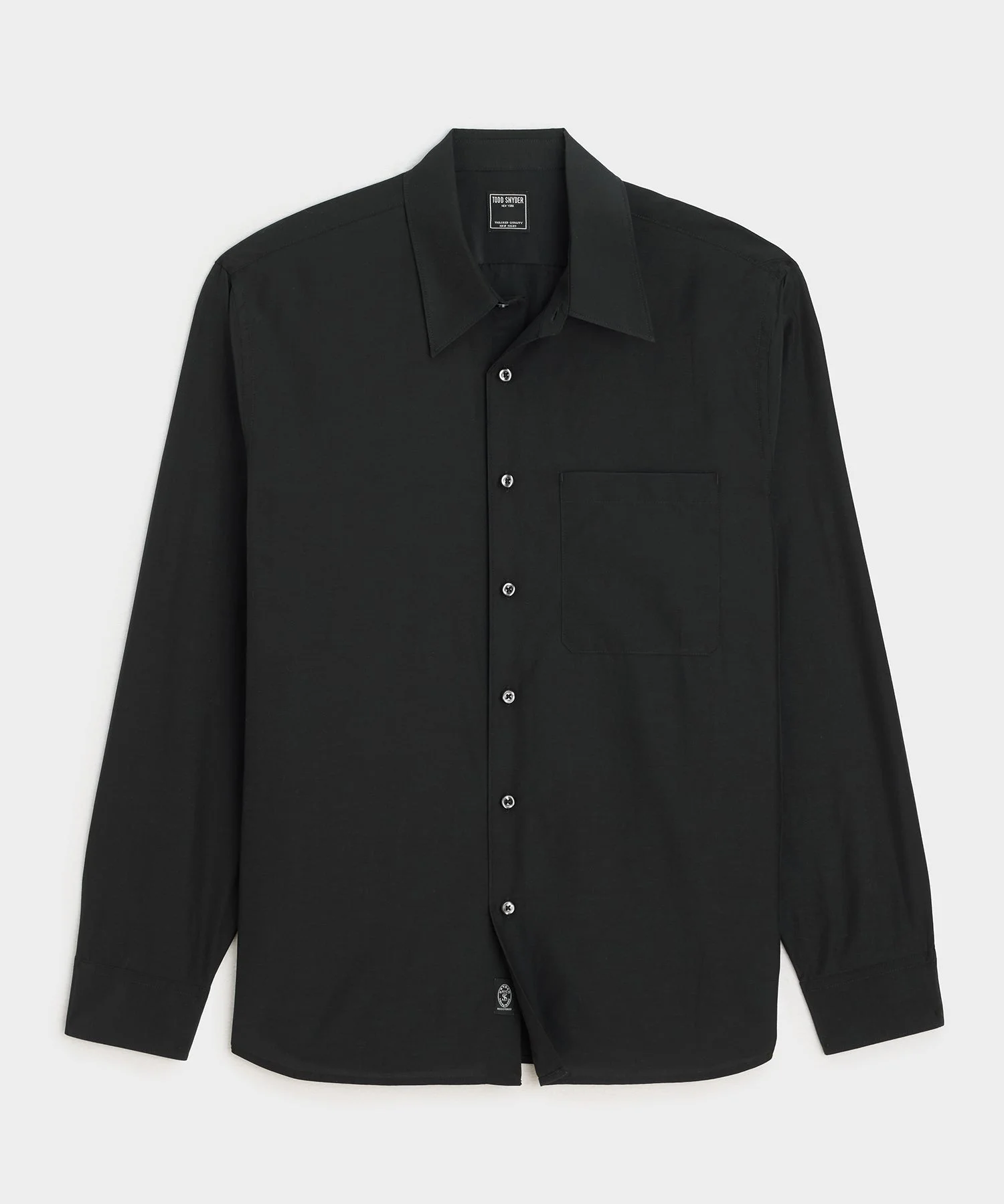 Cotton-Silk Big Shirt - 1
