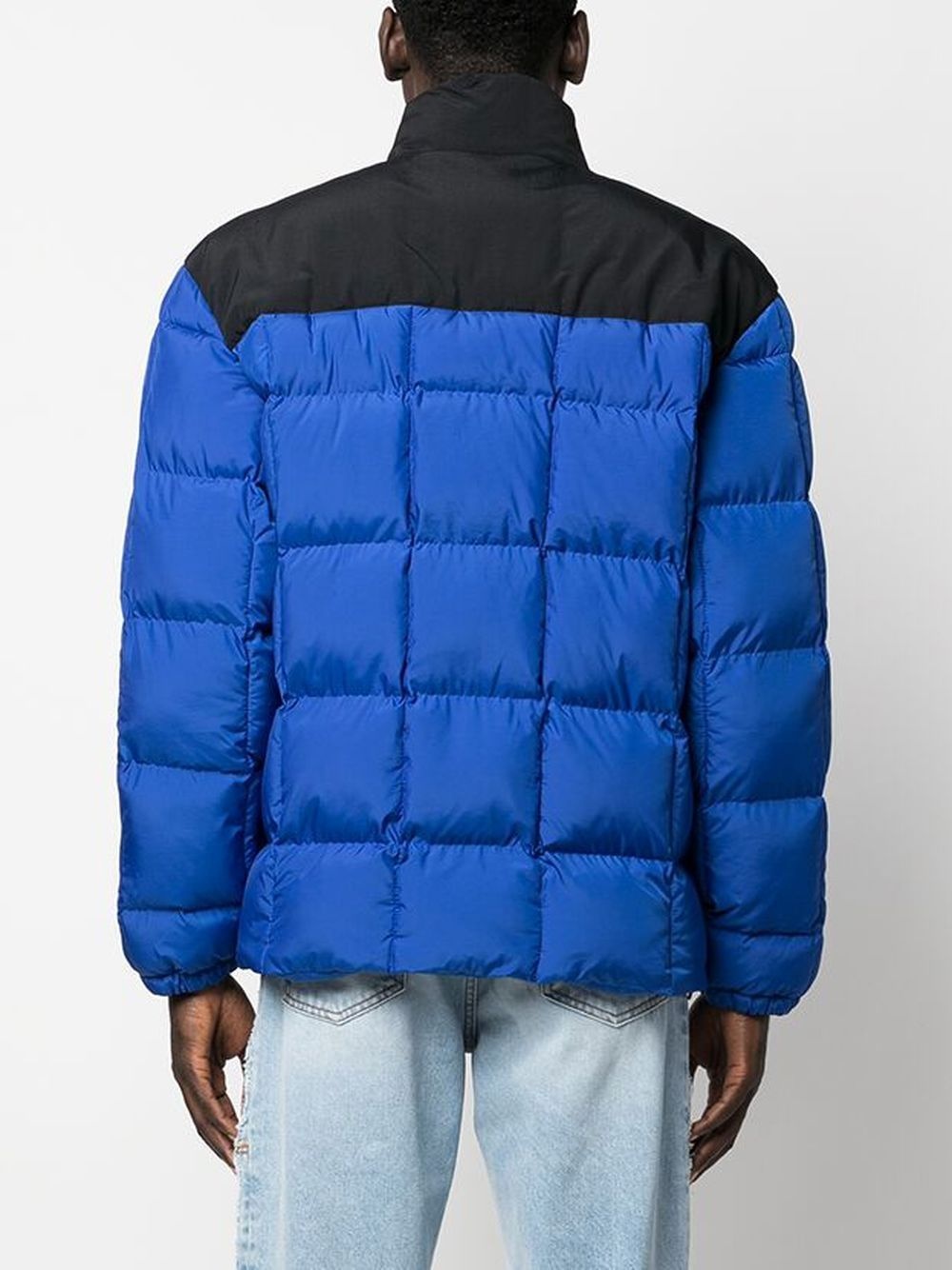 padded zip-up coat - 4