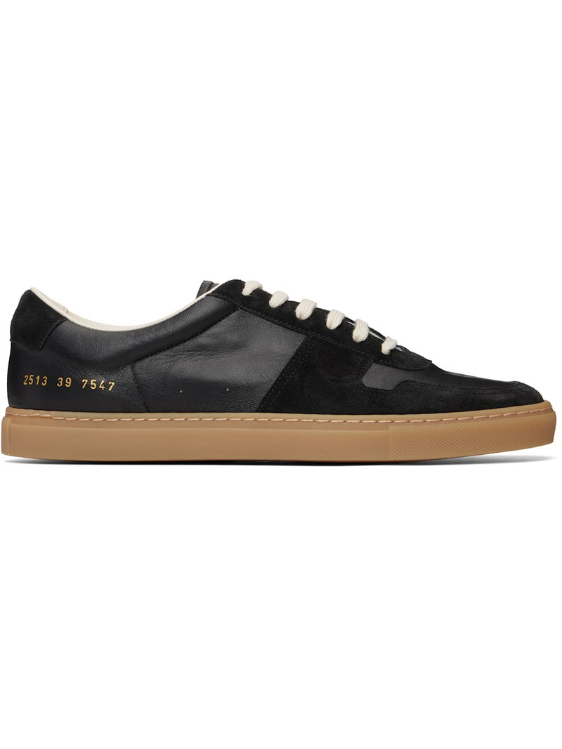 Black BBall Slim Sneakers 1