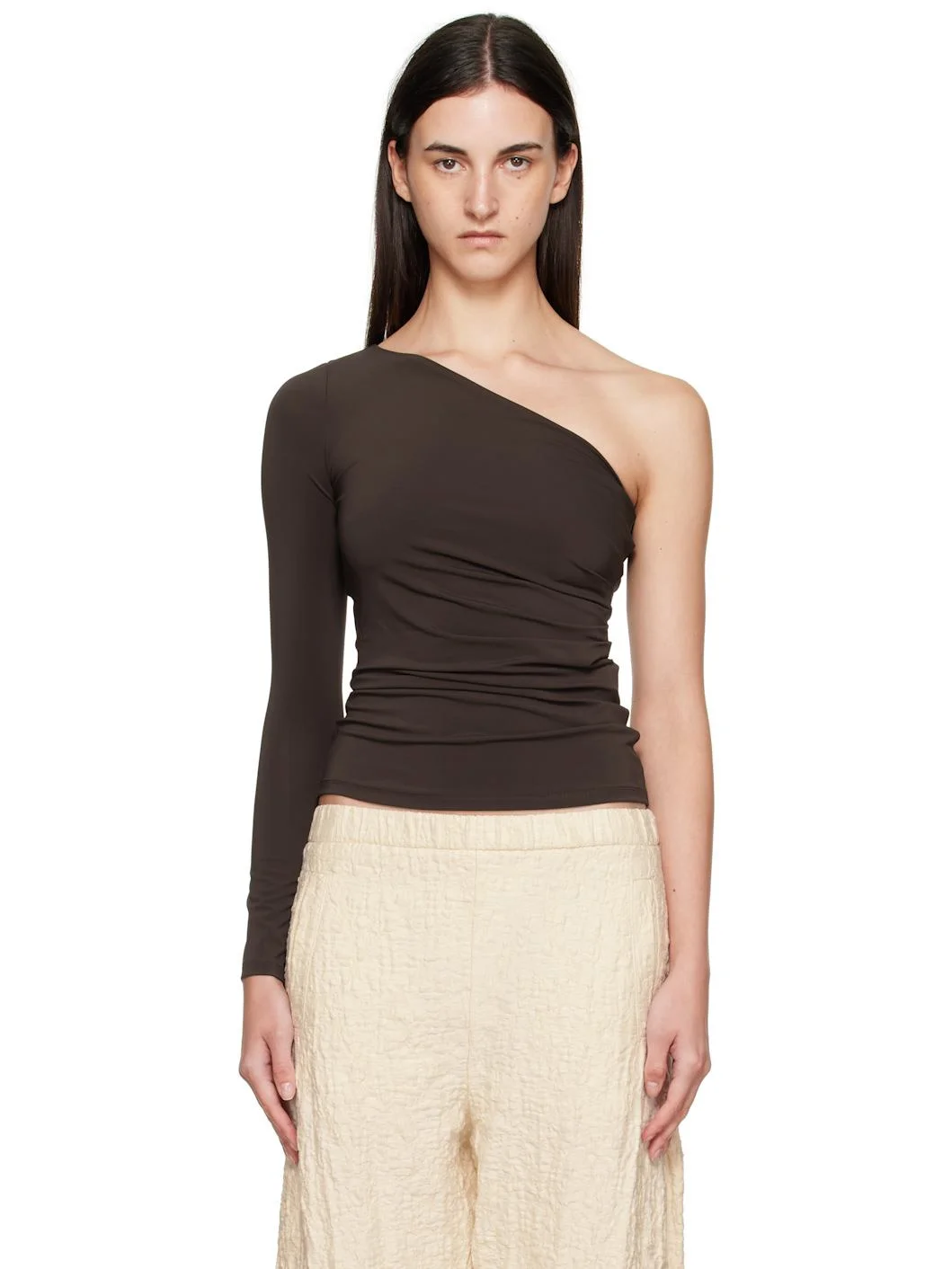 Brown Spluga Top - 1