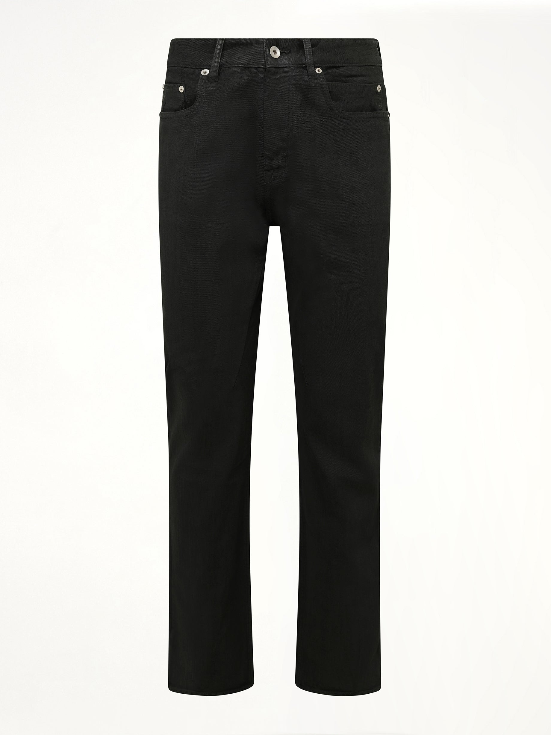 Fog Cut Jeans in Black Wax - 2