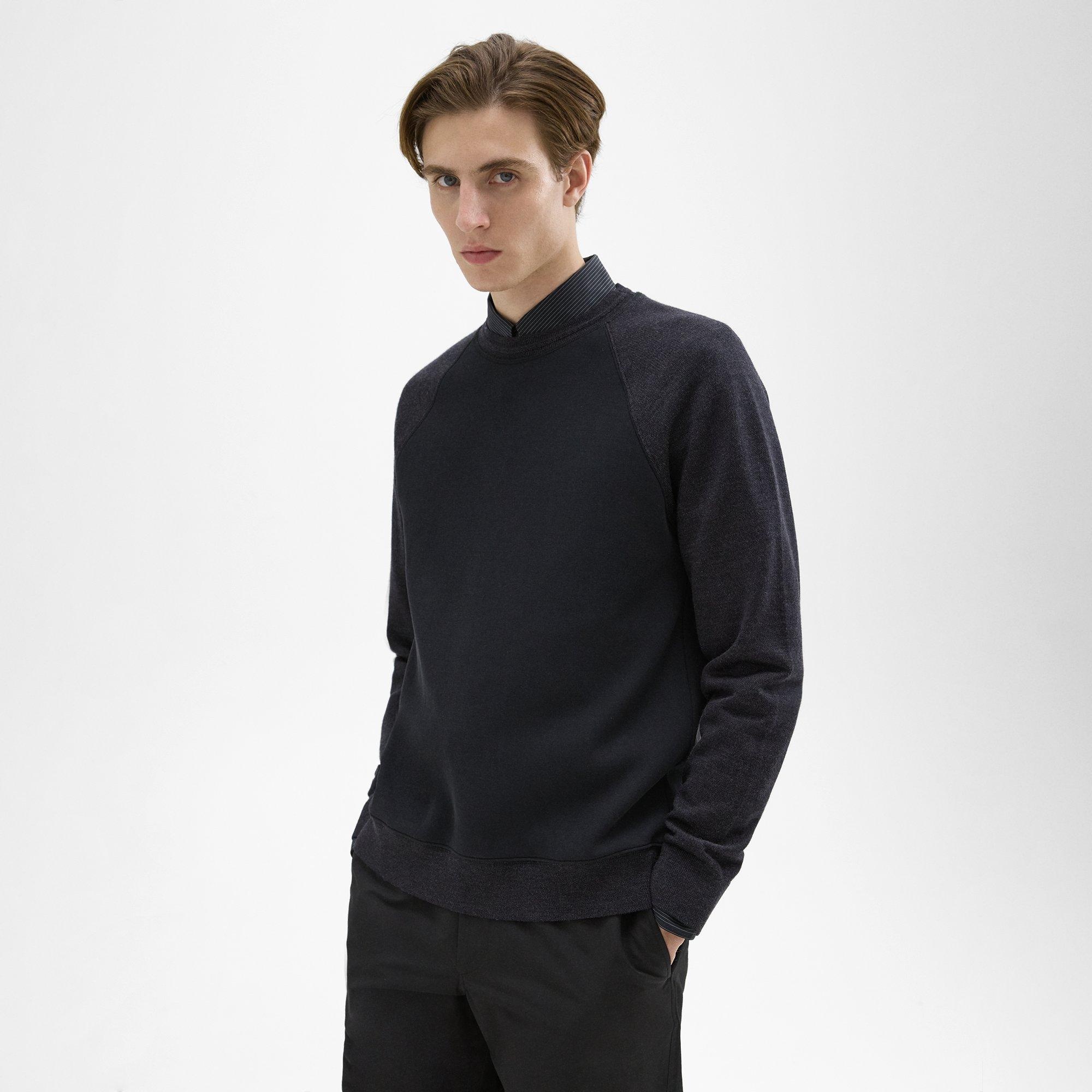 Scuba-Wool Combo Sweatshirt - 3
