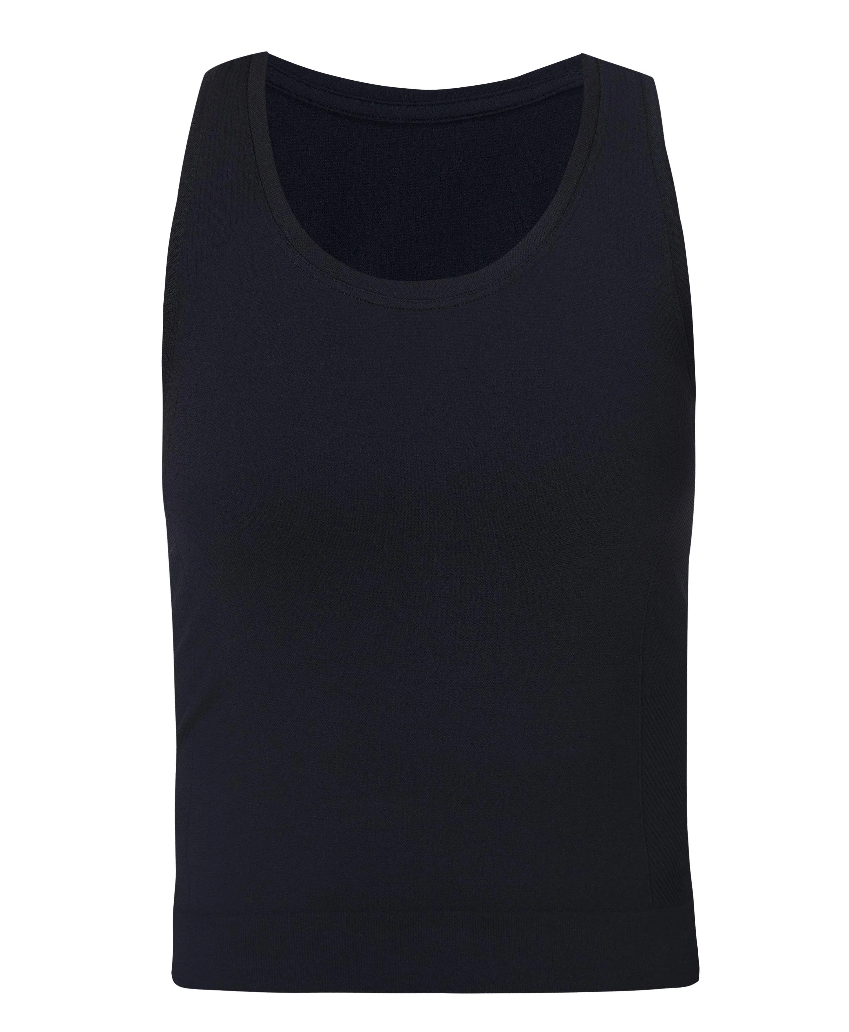 Athlete Crop Seamless Workout Tank - 1