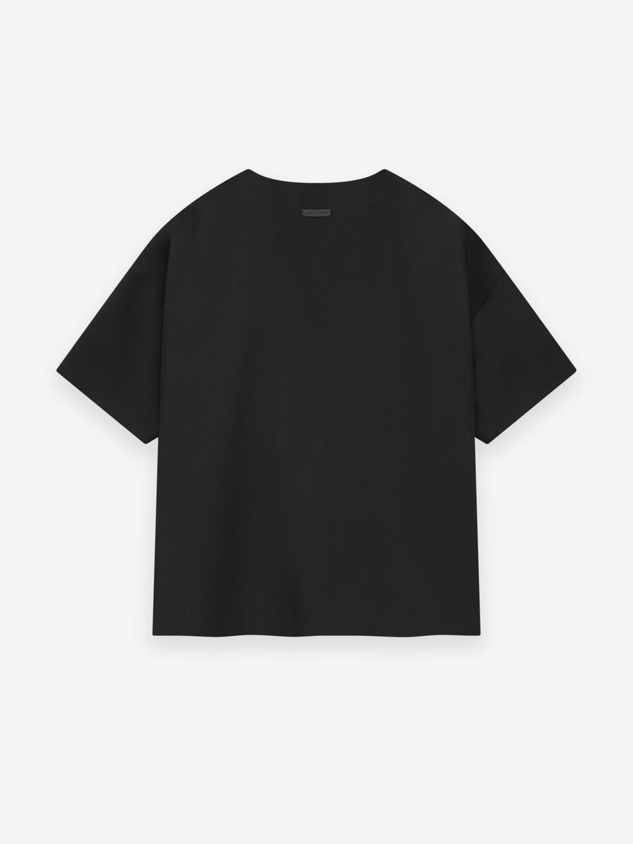 Wool Mohair Relaxed Tee - 2