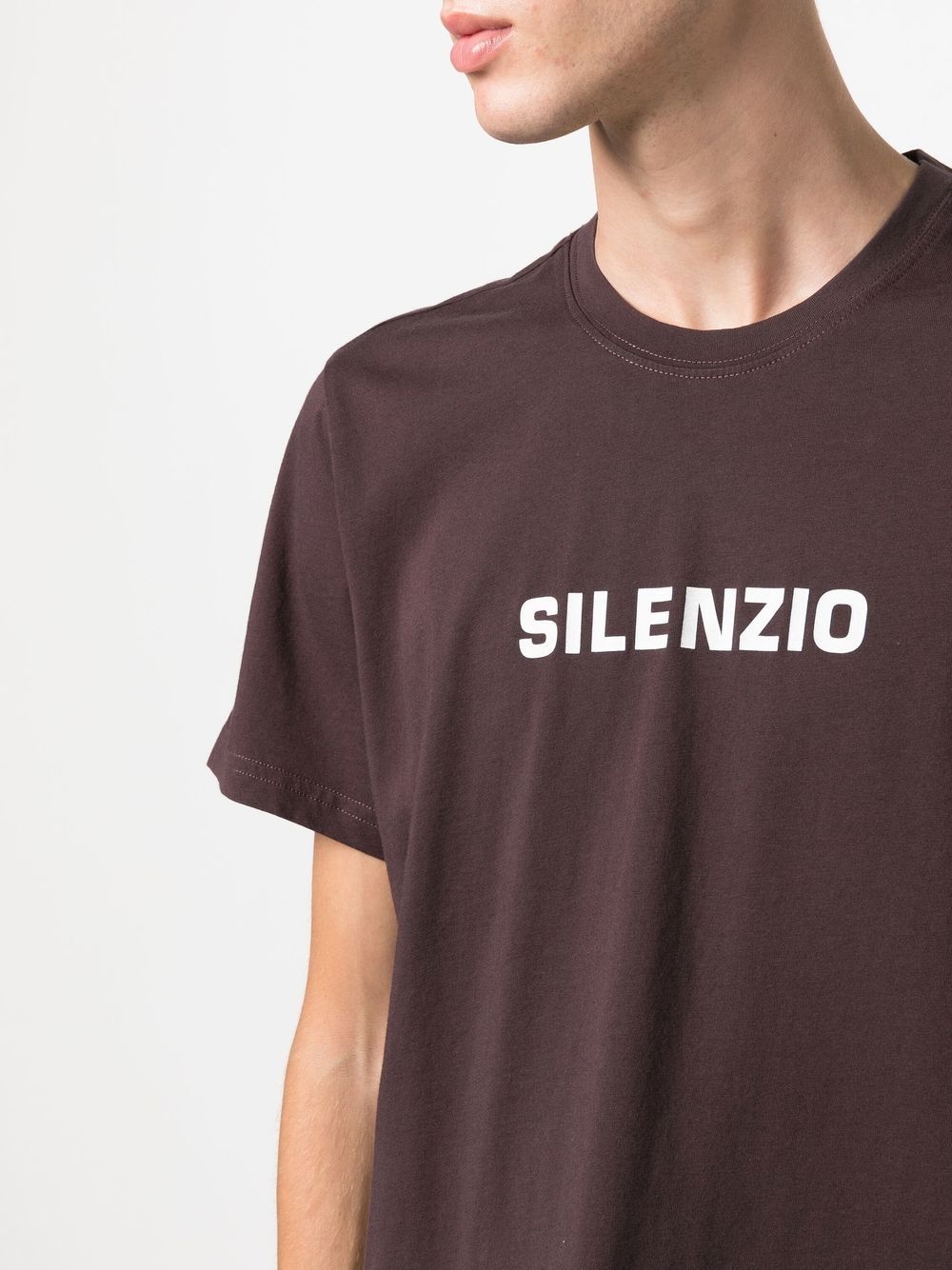 'Silenzio' short-sleeve T-shirt - 5