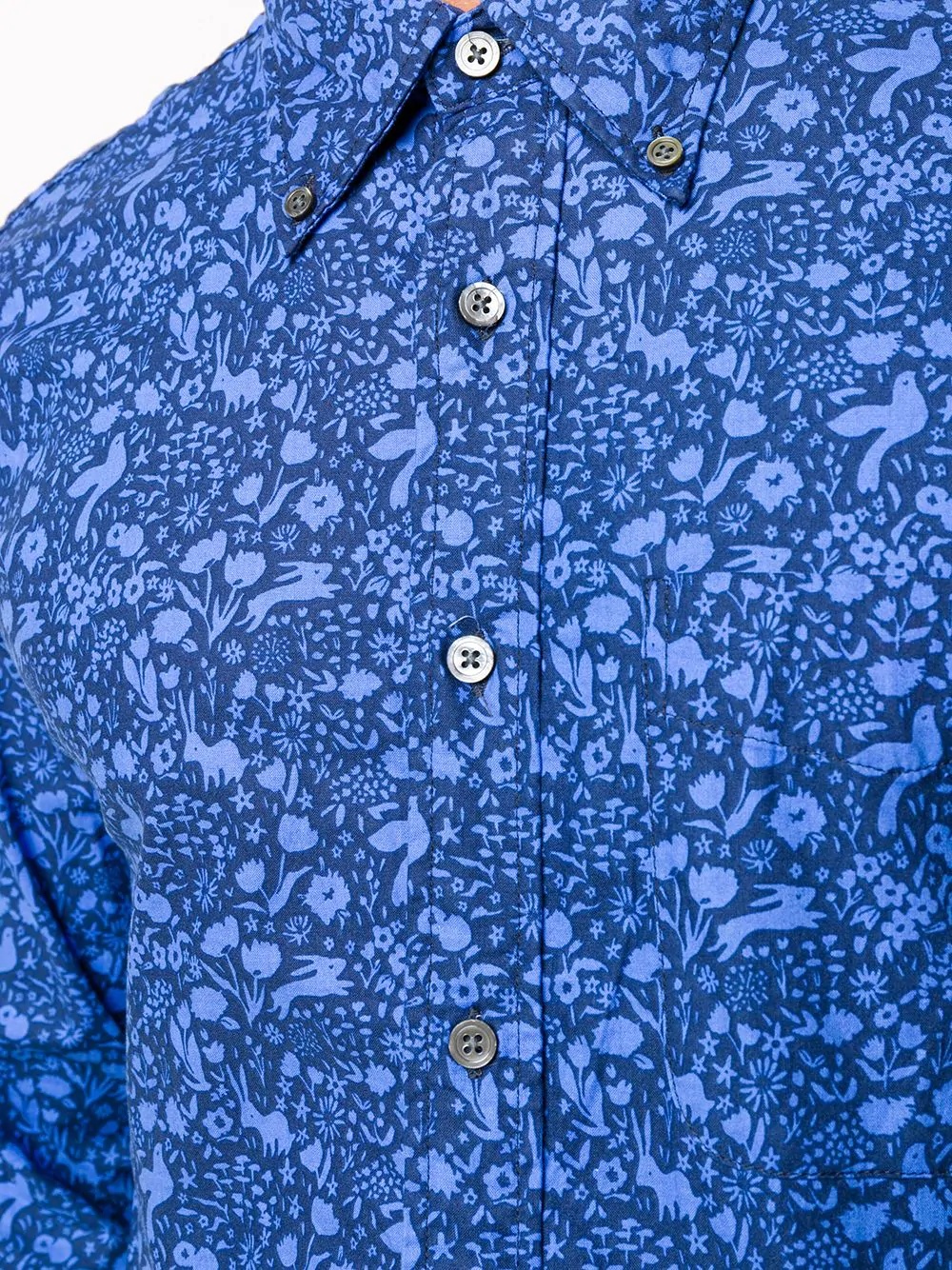 printed long sleeve shirt - 5