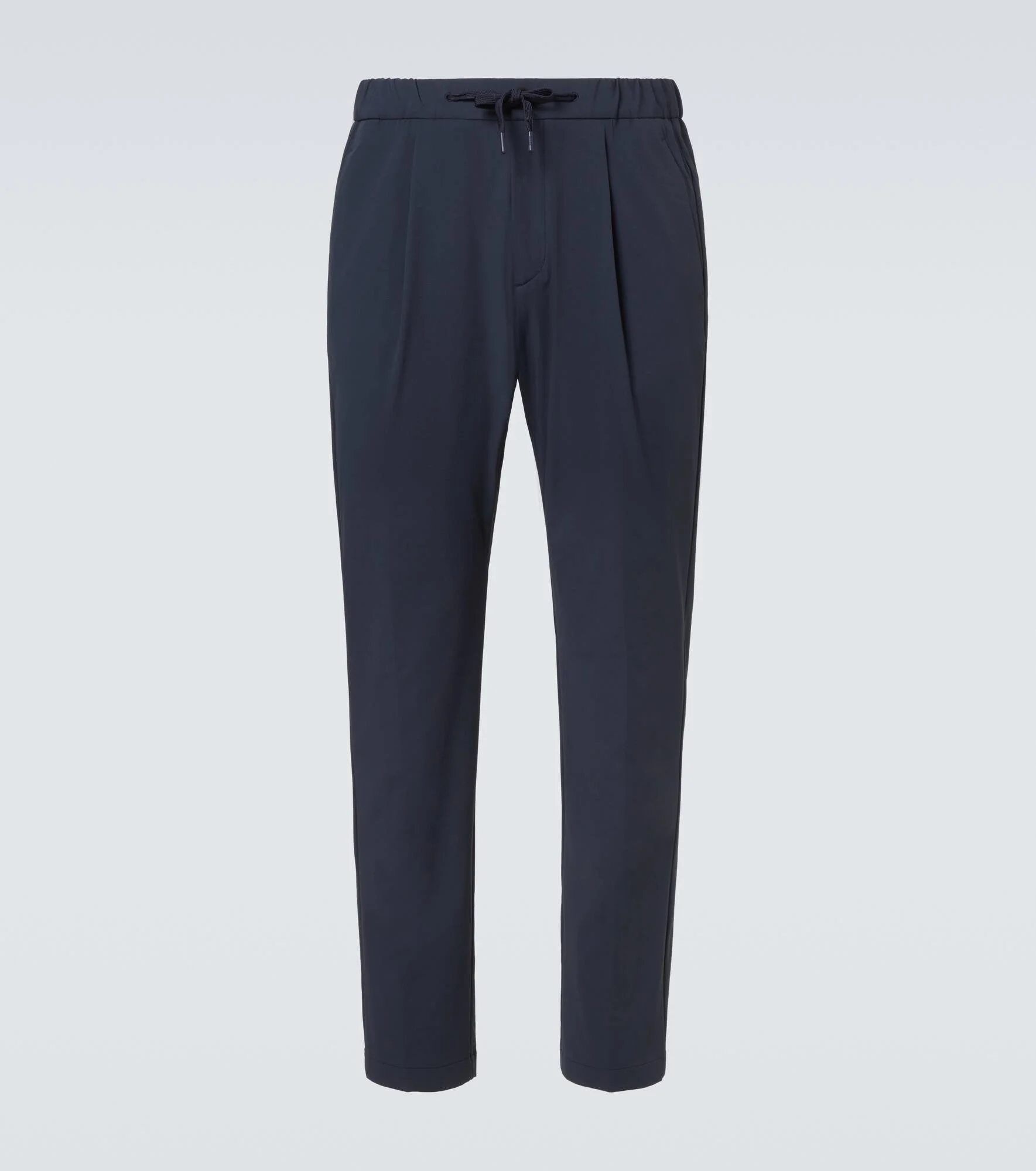 Mid-rise tapered pants - 1