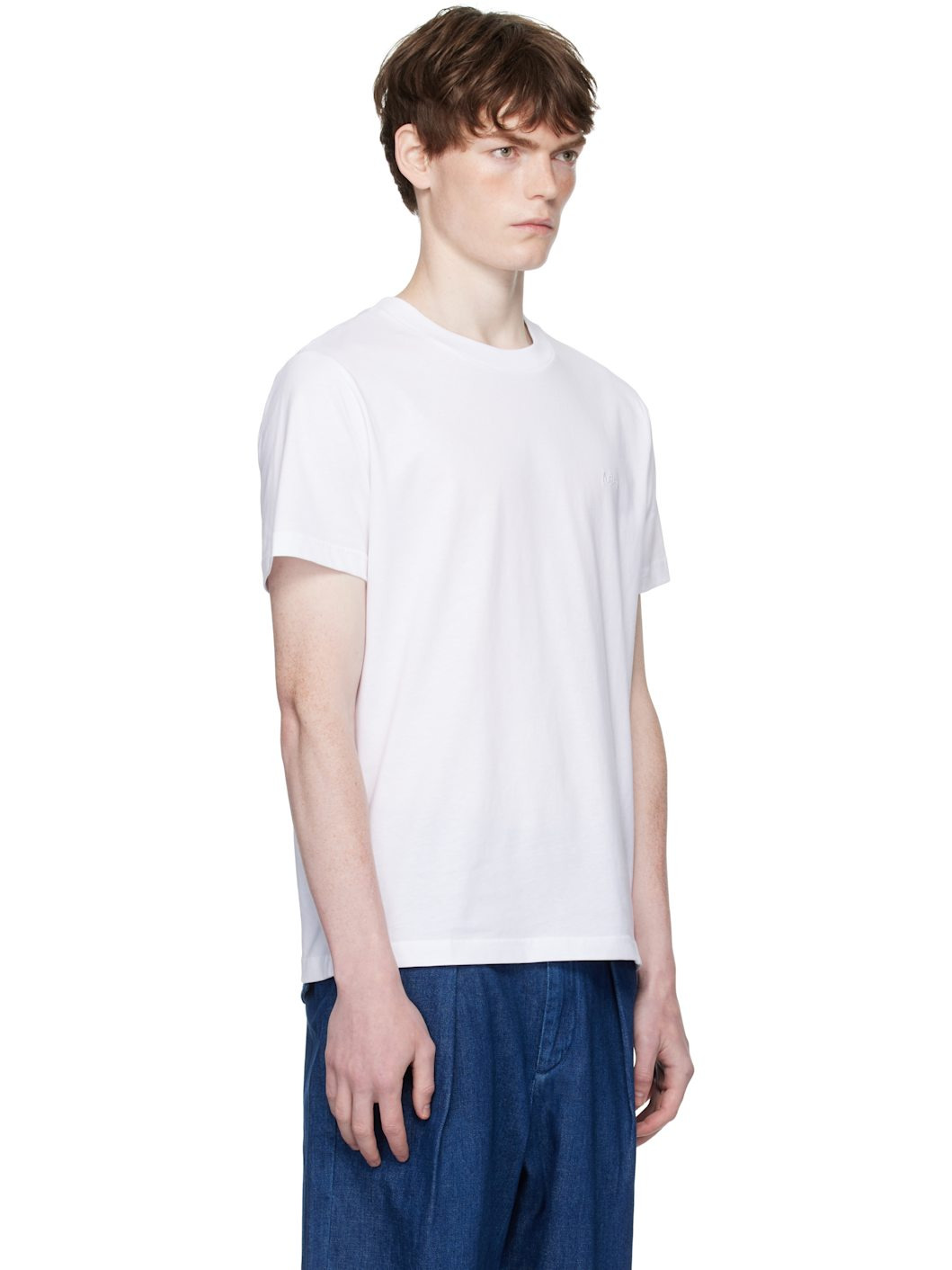 White Standard 'A.P.C.' Brodé T-shirt - 2