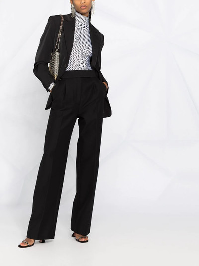 Alexander Wang tailored wool flared trousers outlook