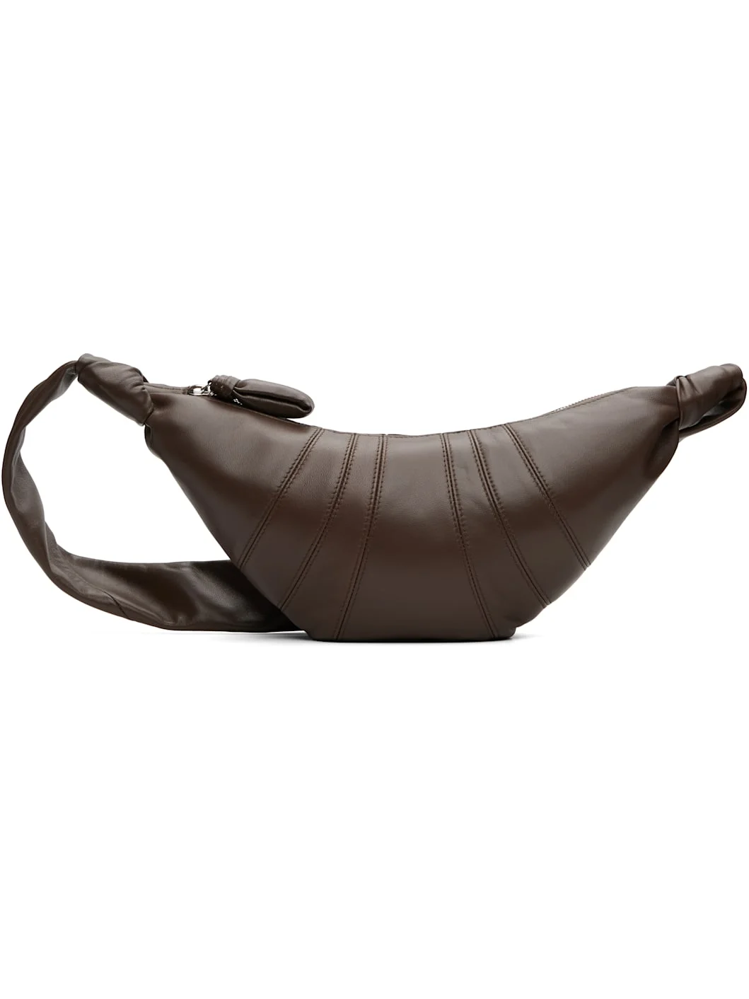 Brown Small Croissant Bag - 1