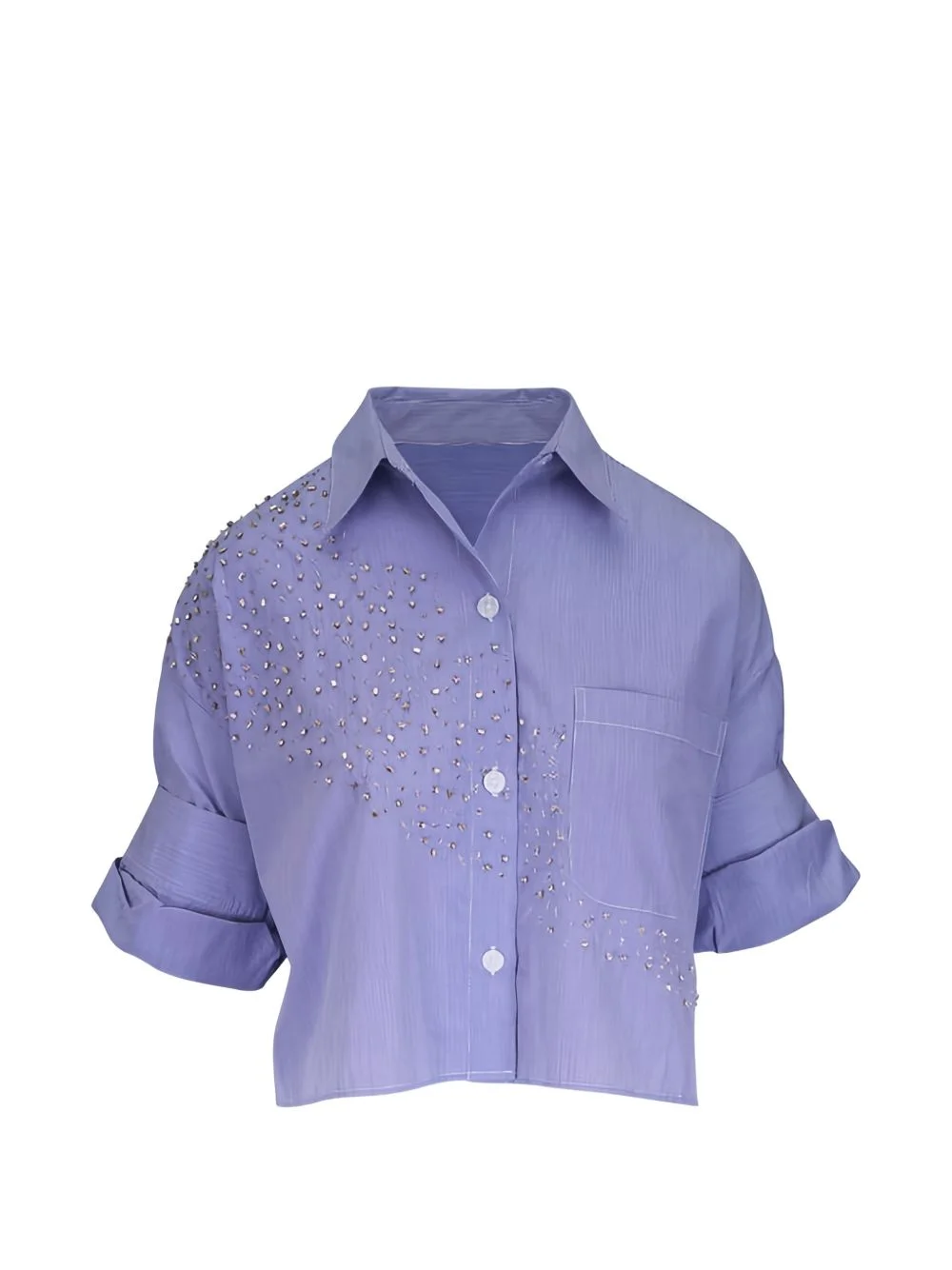 Next Ex crystal-embellished shirt - 1