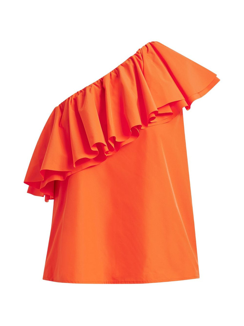 ruffled asymmetric blouse 1