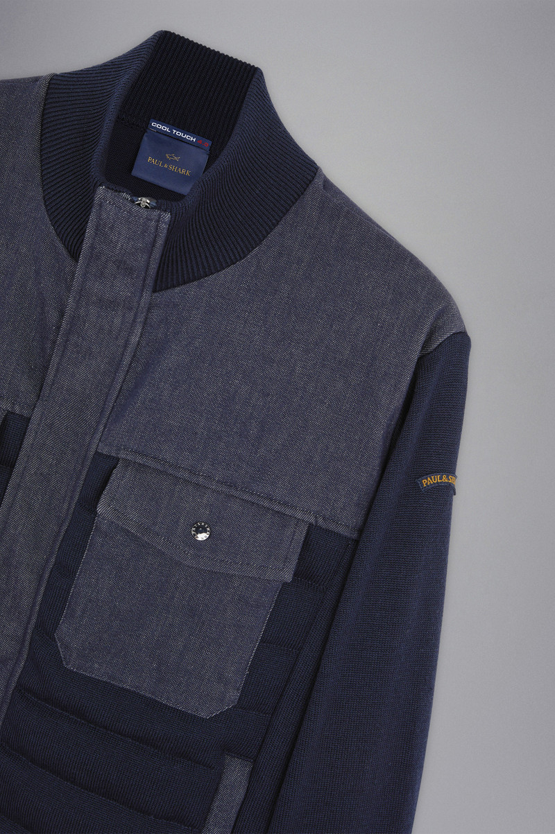 HYBRID SWEATER WOOL AND DENIM 5