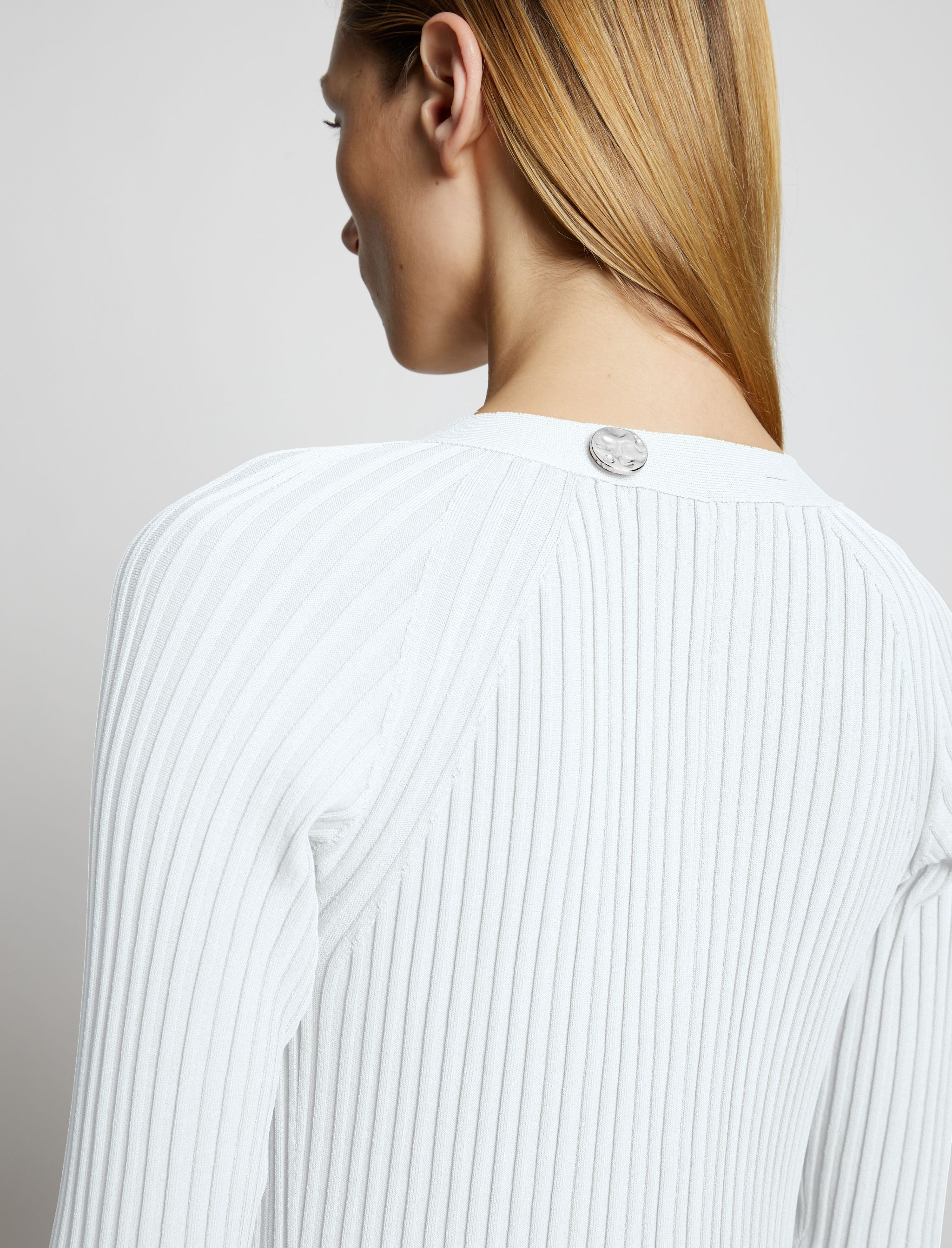 Rib Knit Cardigan Dress - 5