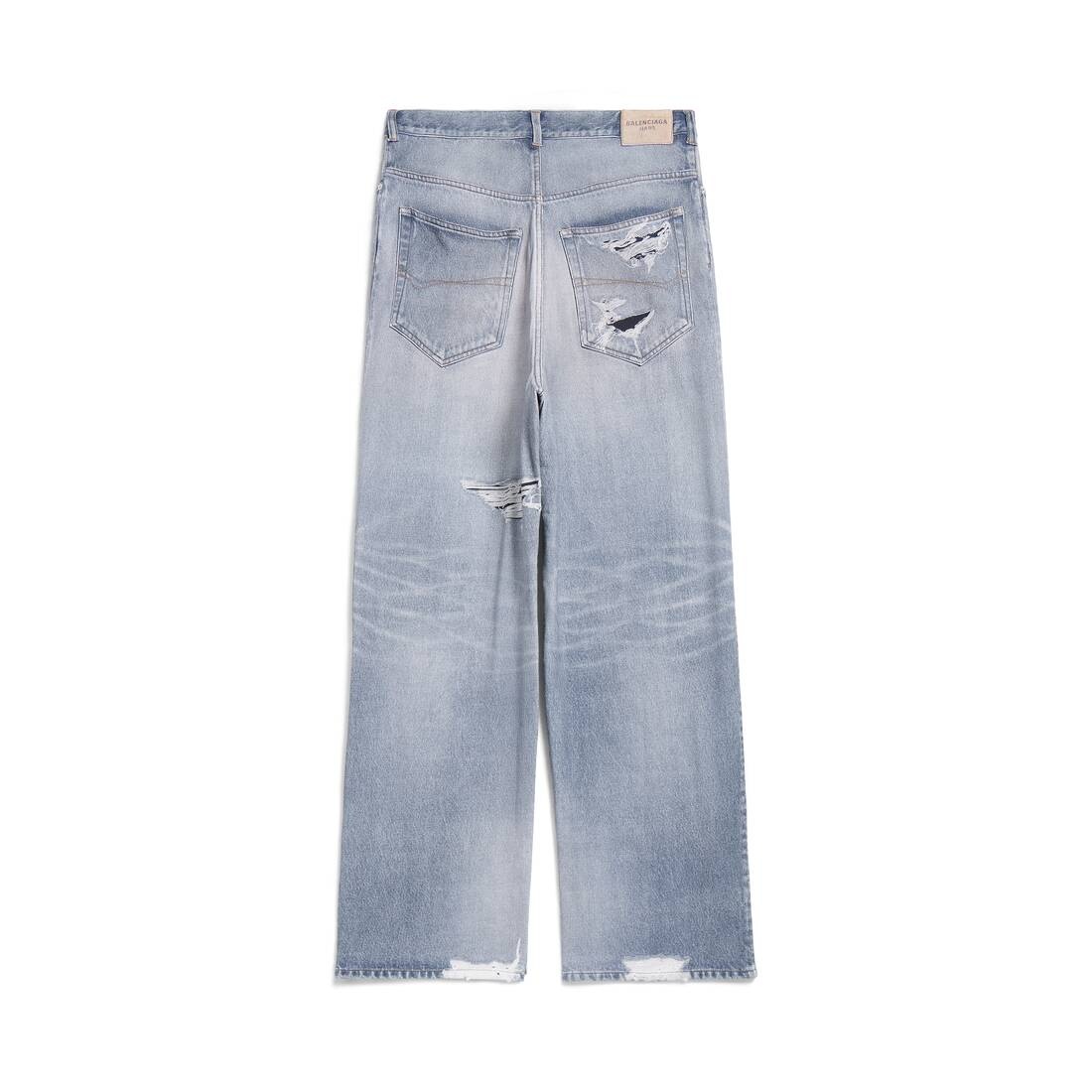 Trompe L'œil Pants in Blue - 6