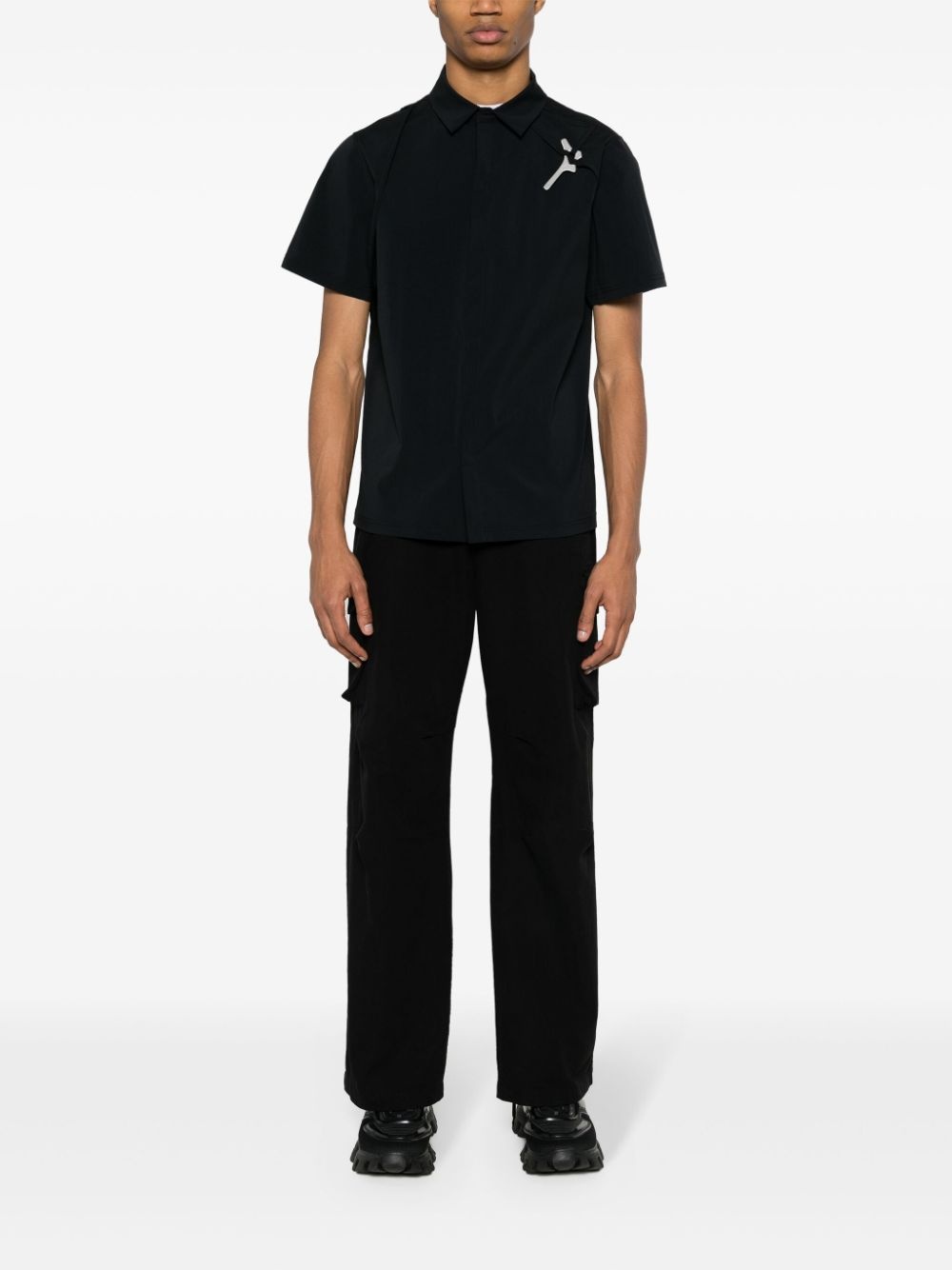 hardware-detailed shirt - 2