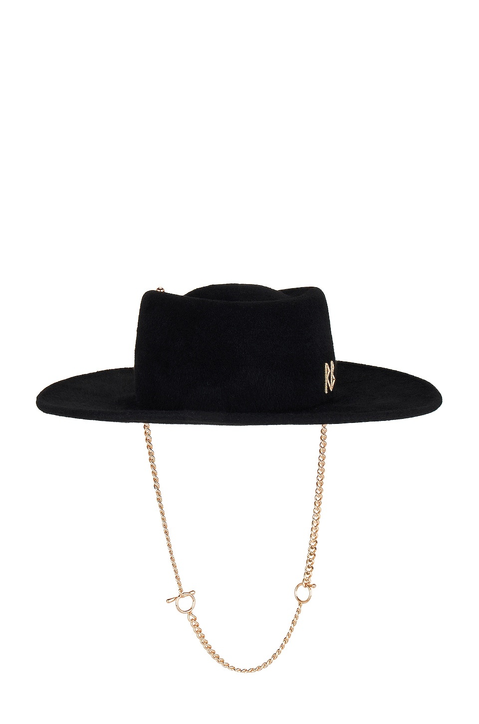 Chain Strap Gambler Hat - 2