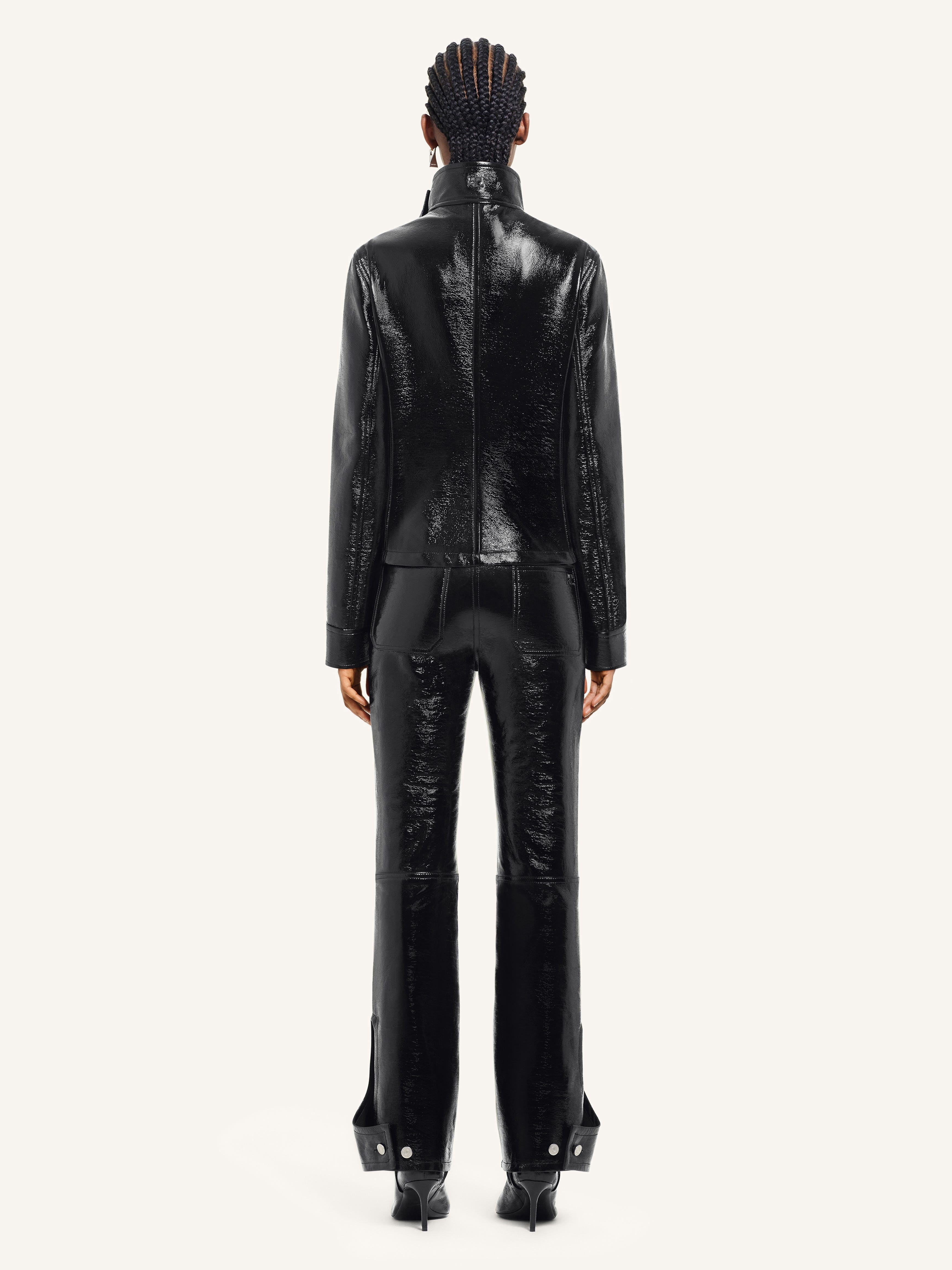 MOTORCYCLE VINYL JACKET - 4