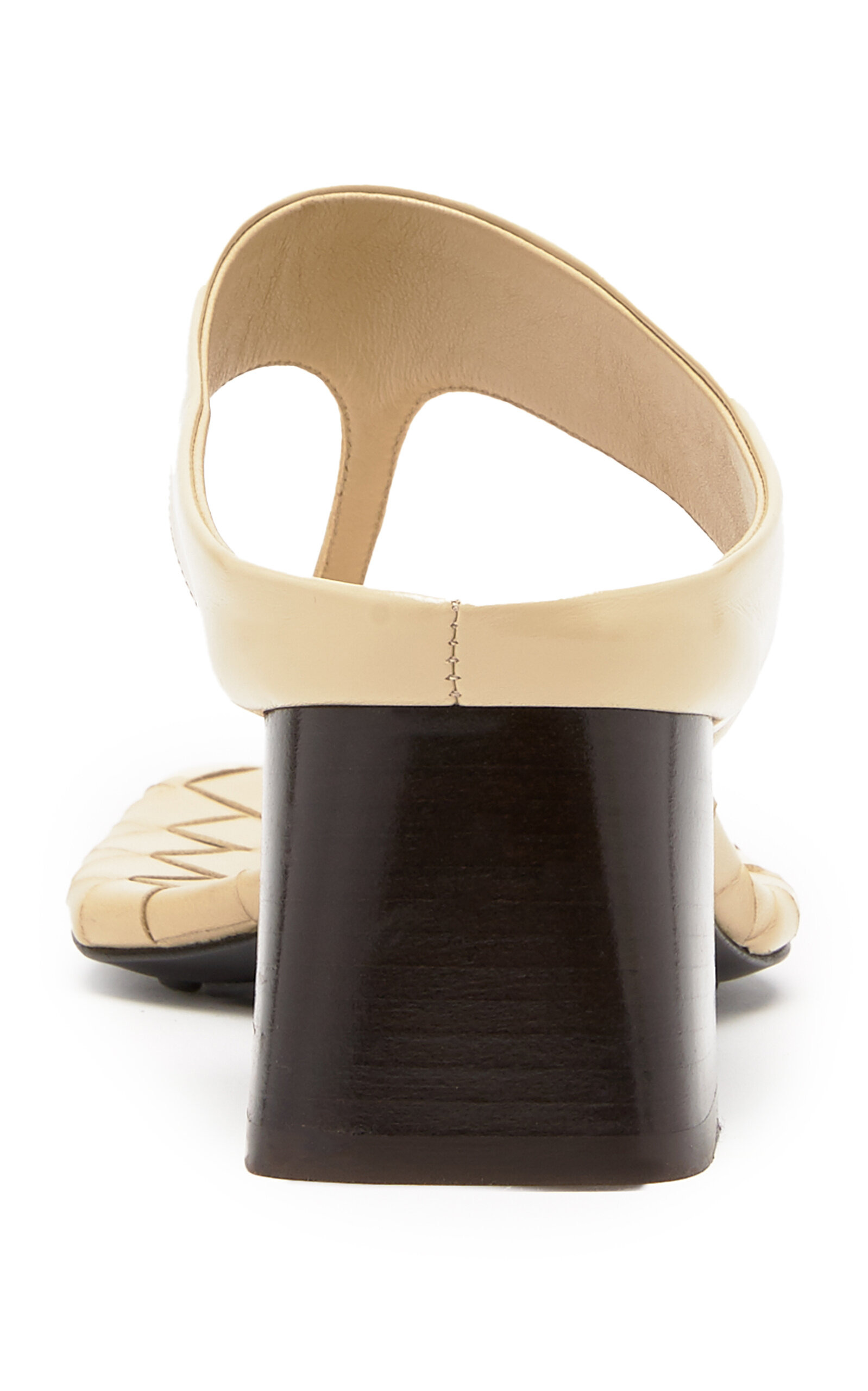 Leather Thong Sandals neutral - 4