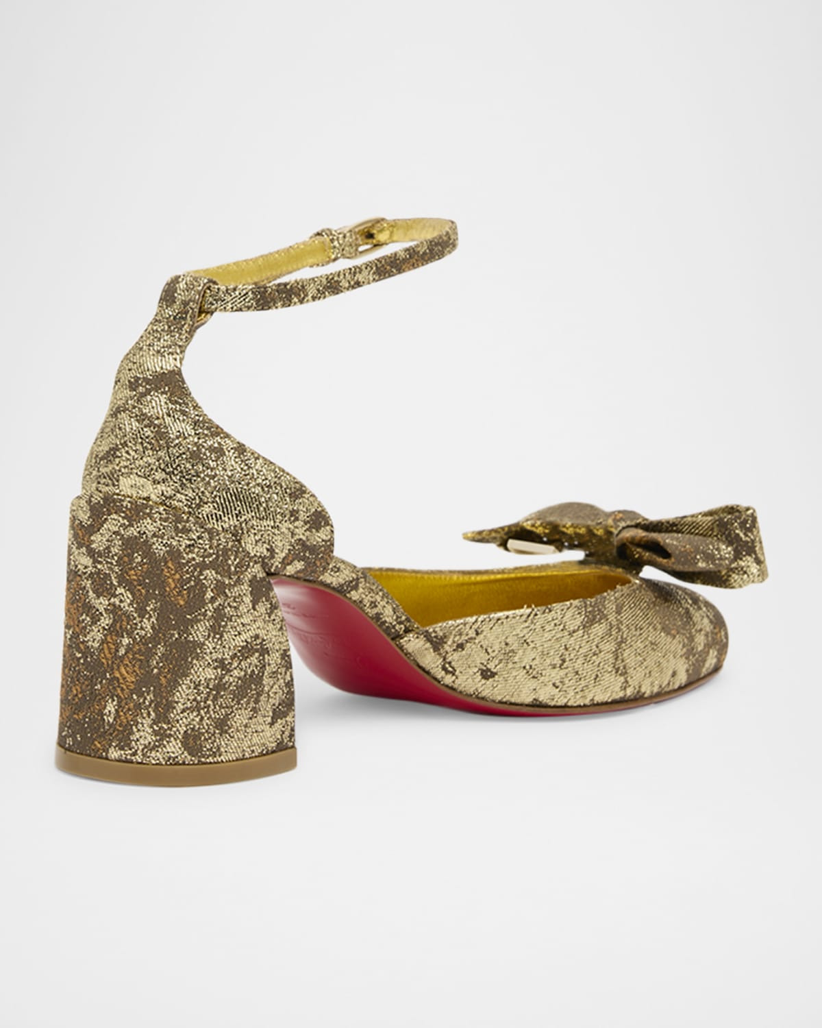 Jane Bow Red Sole Pumps - 2