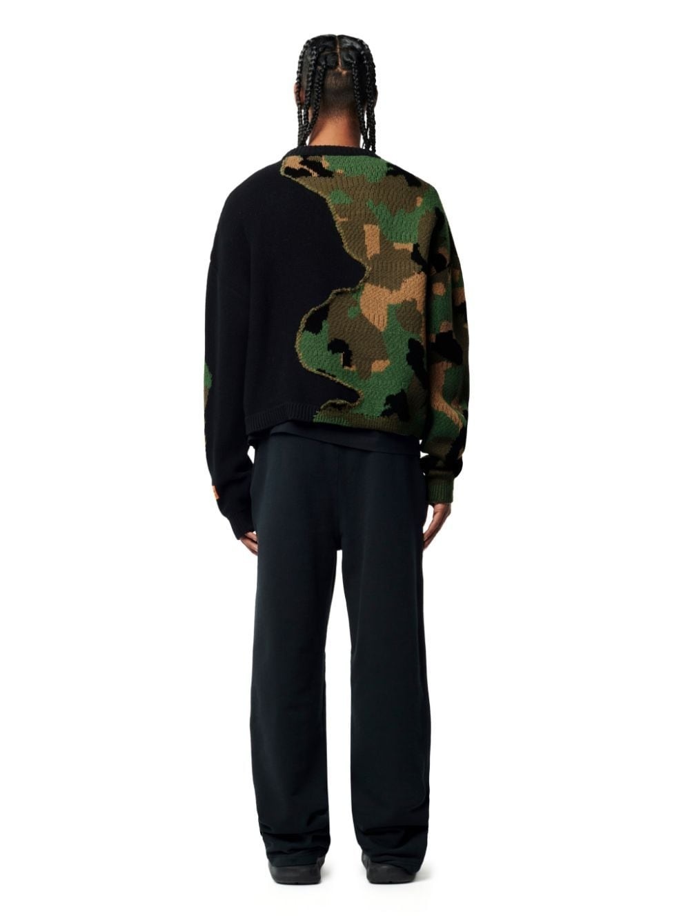 camouflage crewneck jumper - 4