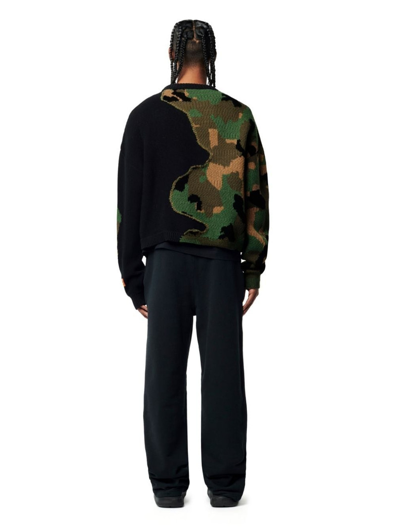 camouflage crewneck jumper 4