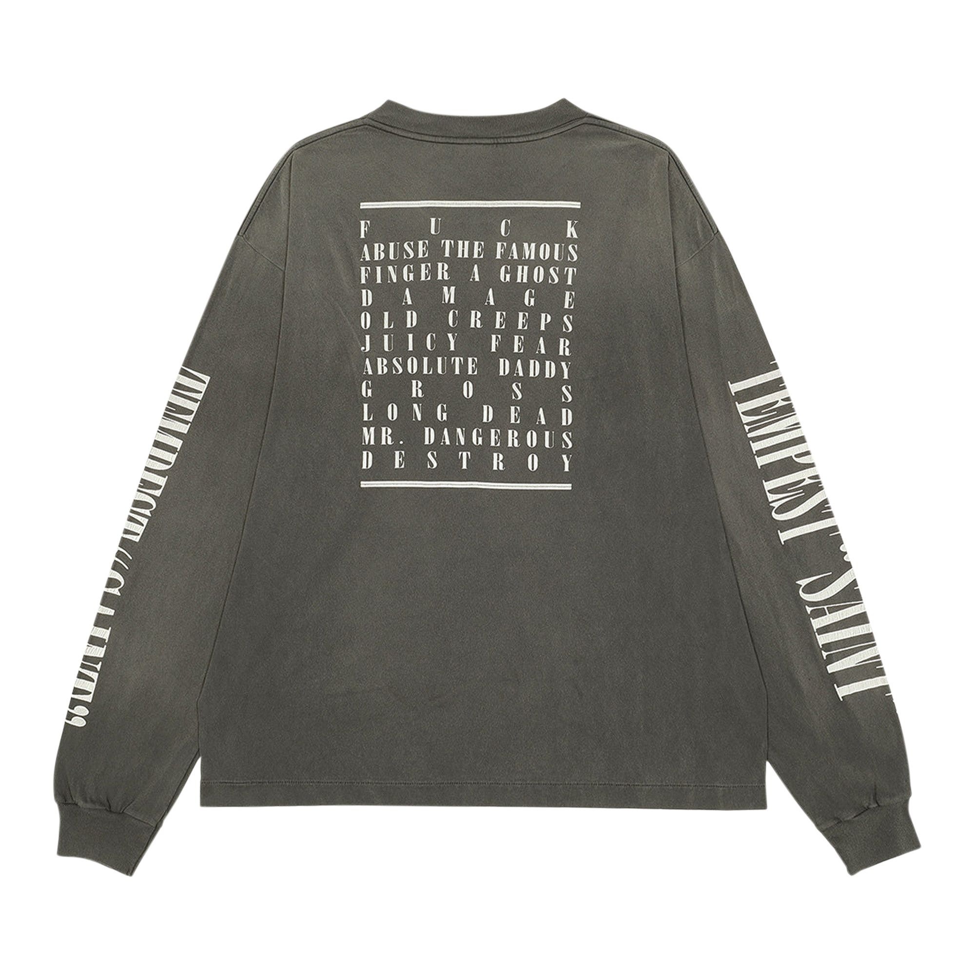 SAINT Mxxxxxx Tempest Long-Sleeve Tee 'Black' - 2
