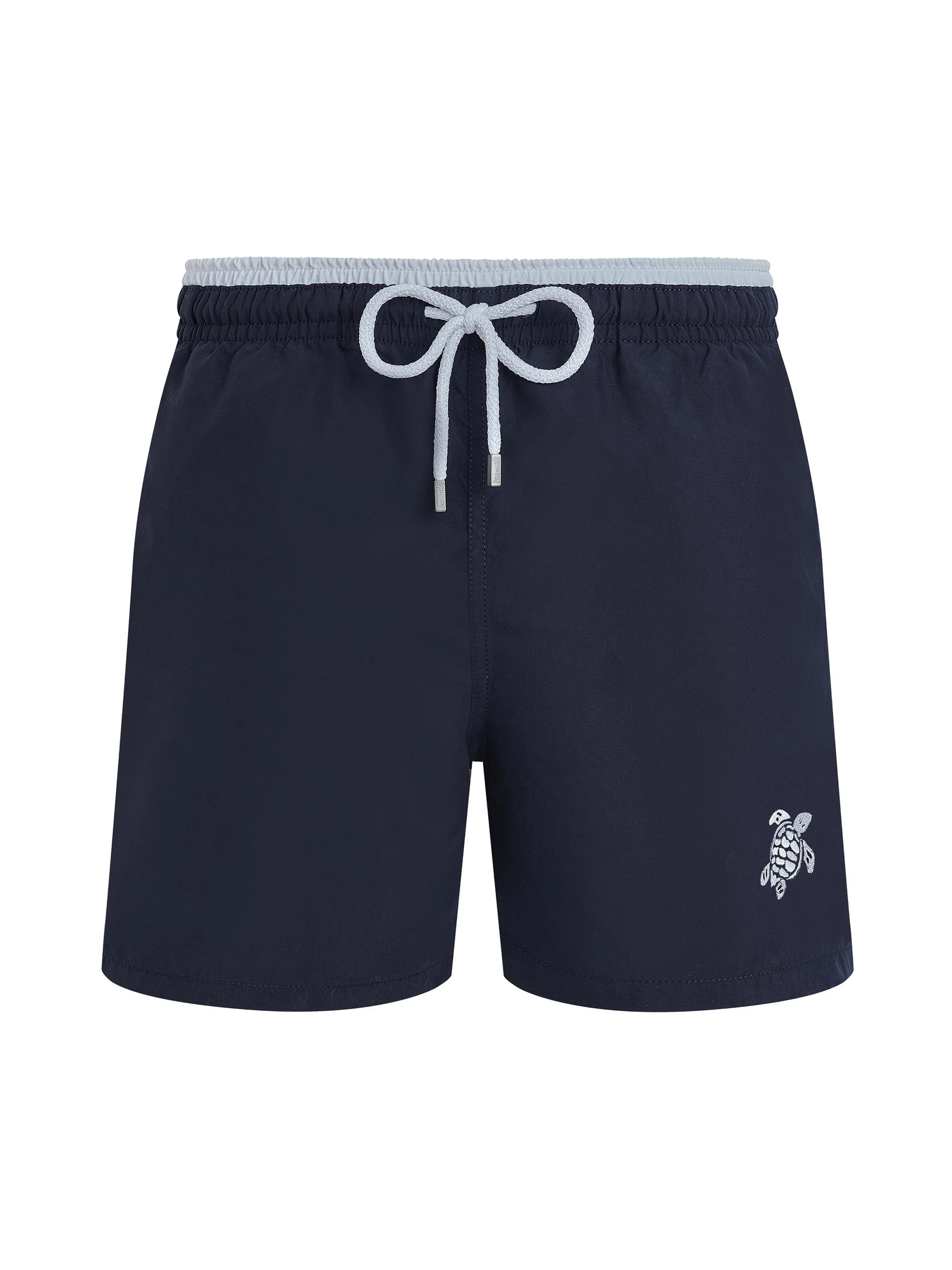 Men's Unis Swim Shorts - Marine Blanc - 1