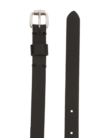 MM6 Maison Margiela adjustable buckle leather belt outlook