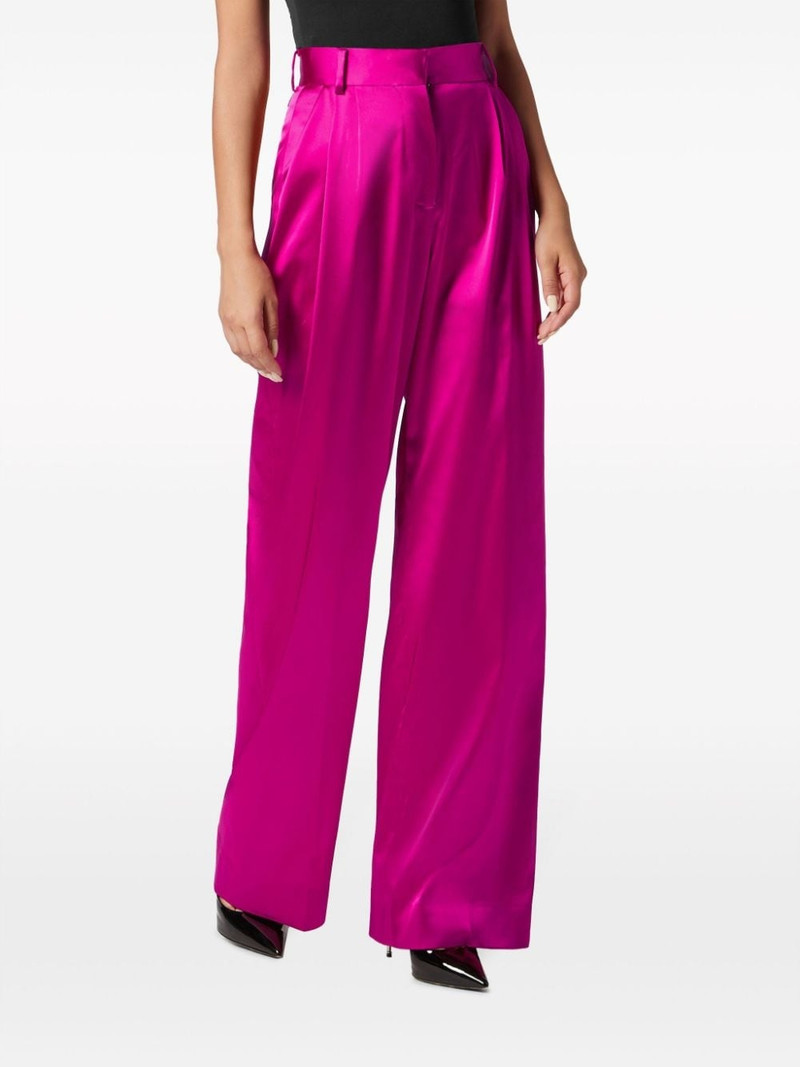 high-waisted wide-leg trousers 3