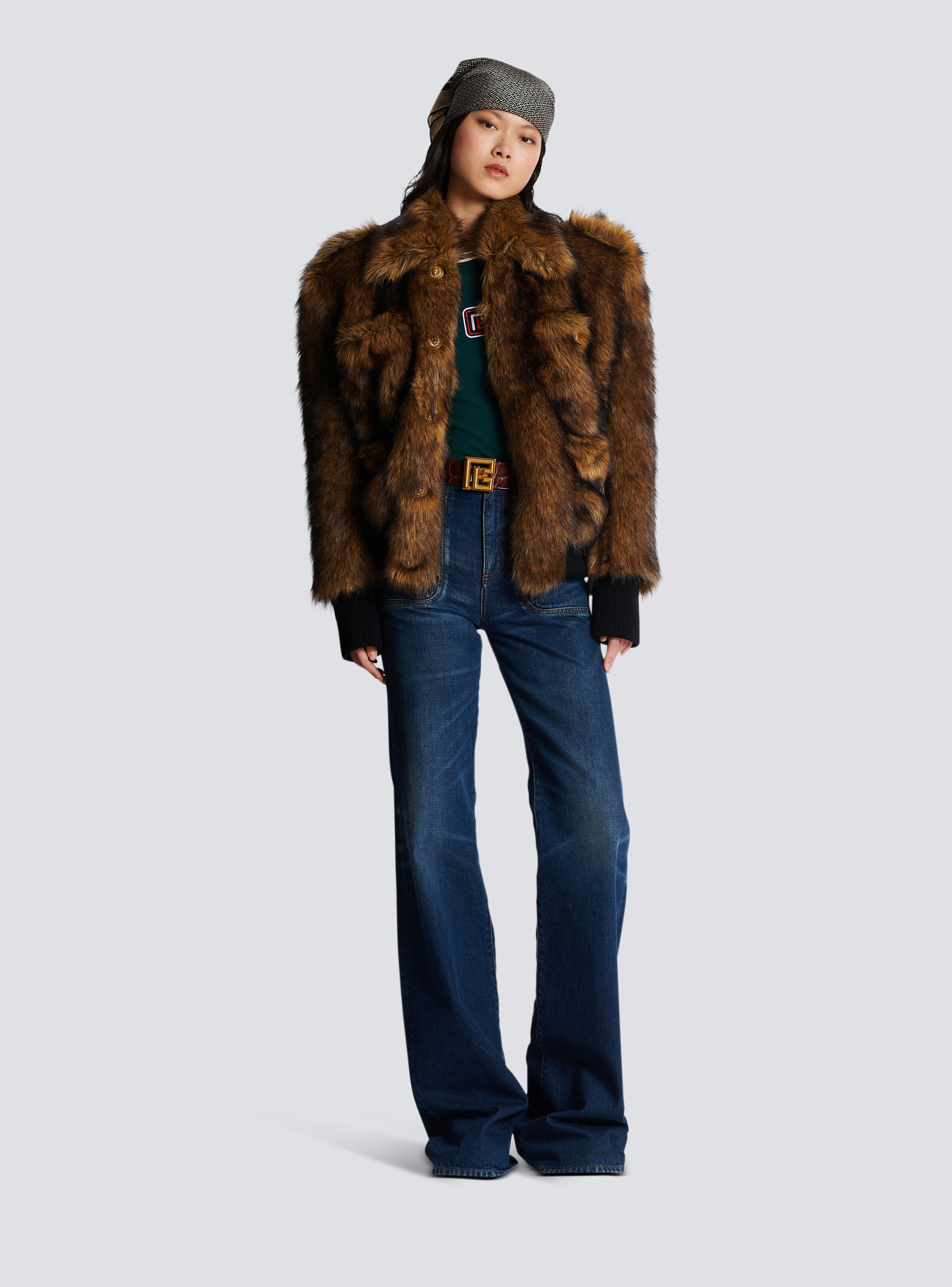 Faux fur jacket - 2