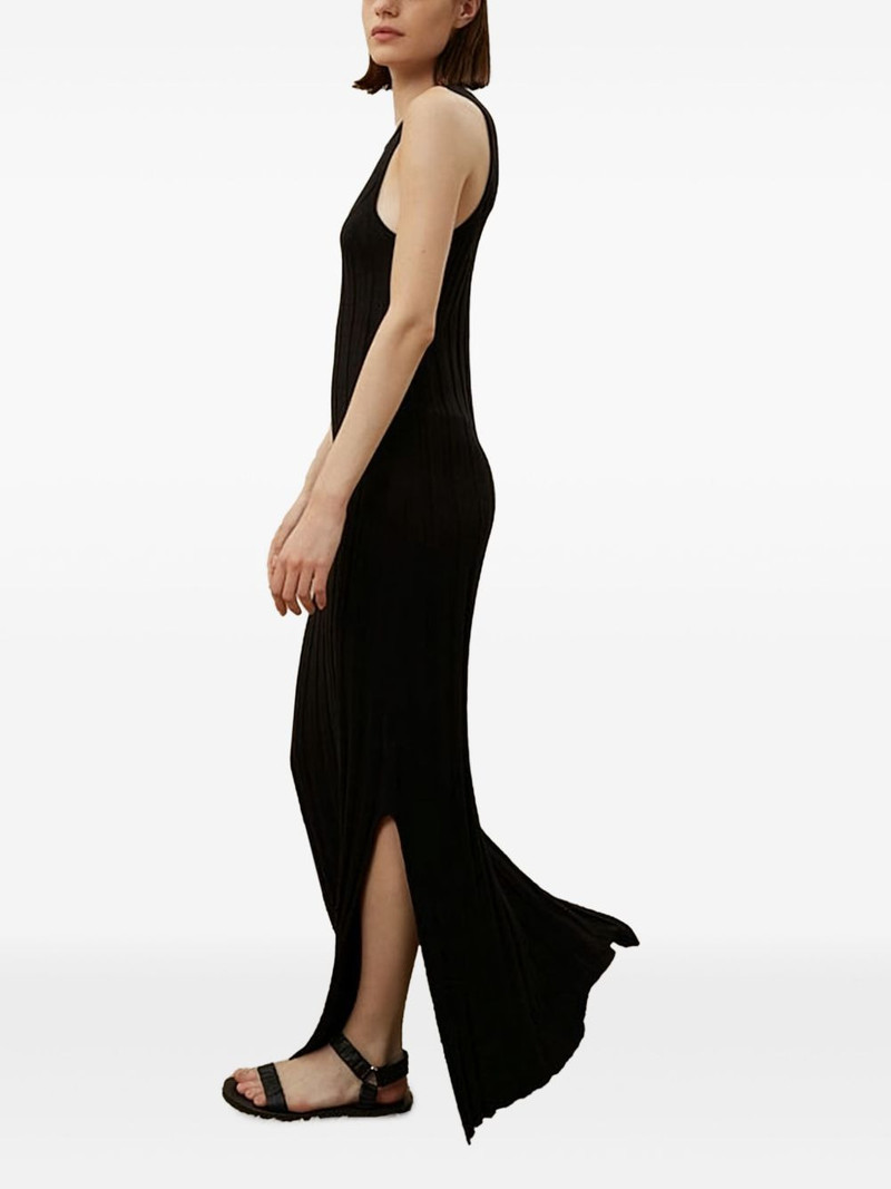 ribbed sleeveless maxi day dress 3