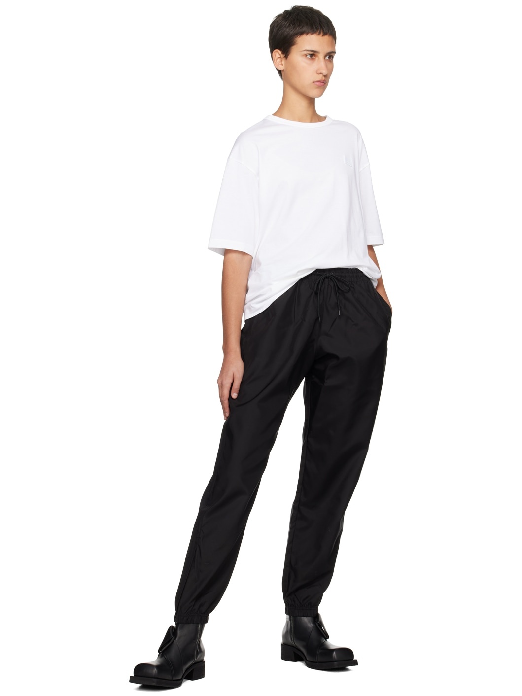 Black Utility Trousers - 4