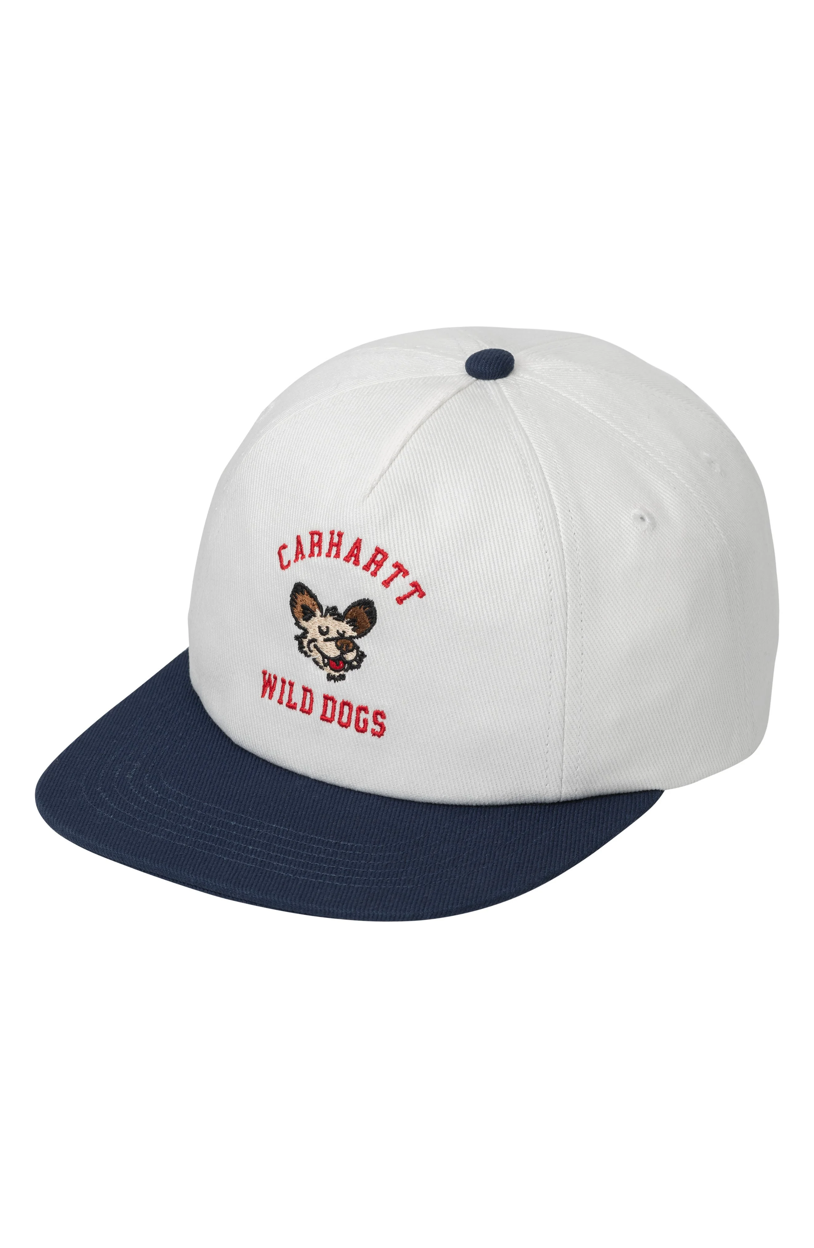 Carhartt Work In Progress Wild Dog Cotton Twill Adjustable Baseball Cap in Wax at Nordstrom - 1