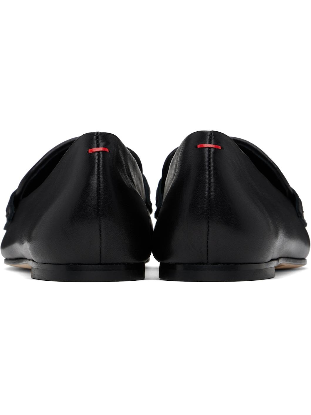 Black Alfie Leather Loafers - 2