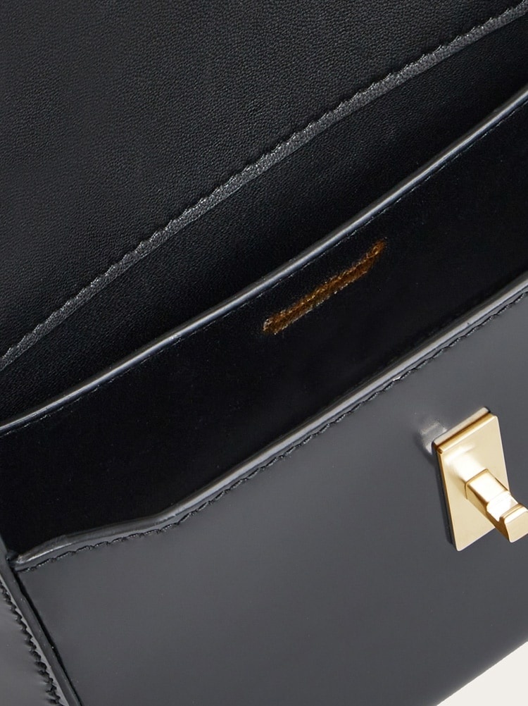 MINI BAG WITH SCULPTURAL HANDLE - 4