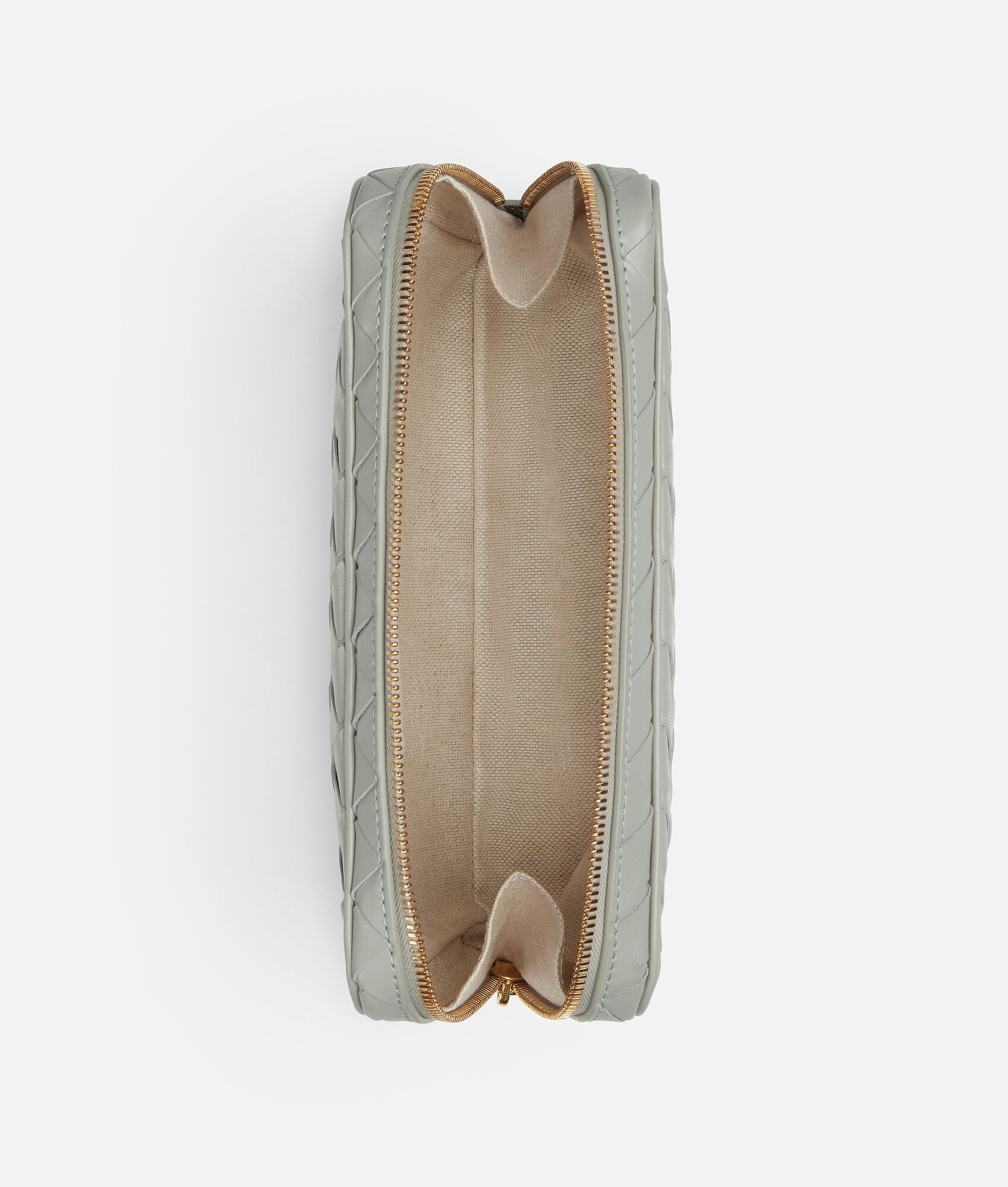 Medium Intrecciato Zippered Pouch - 3