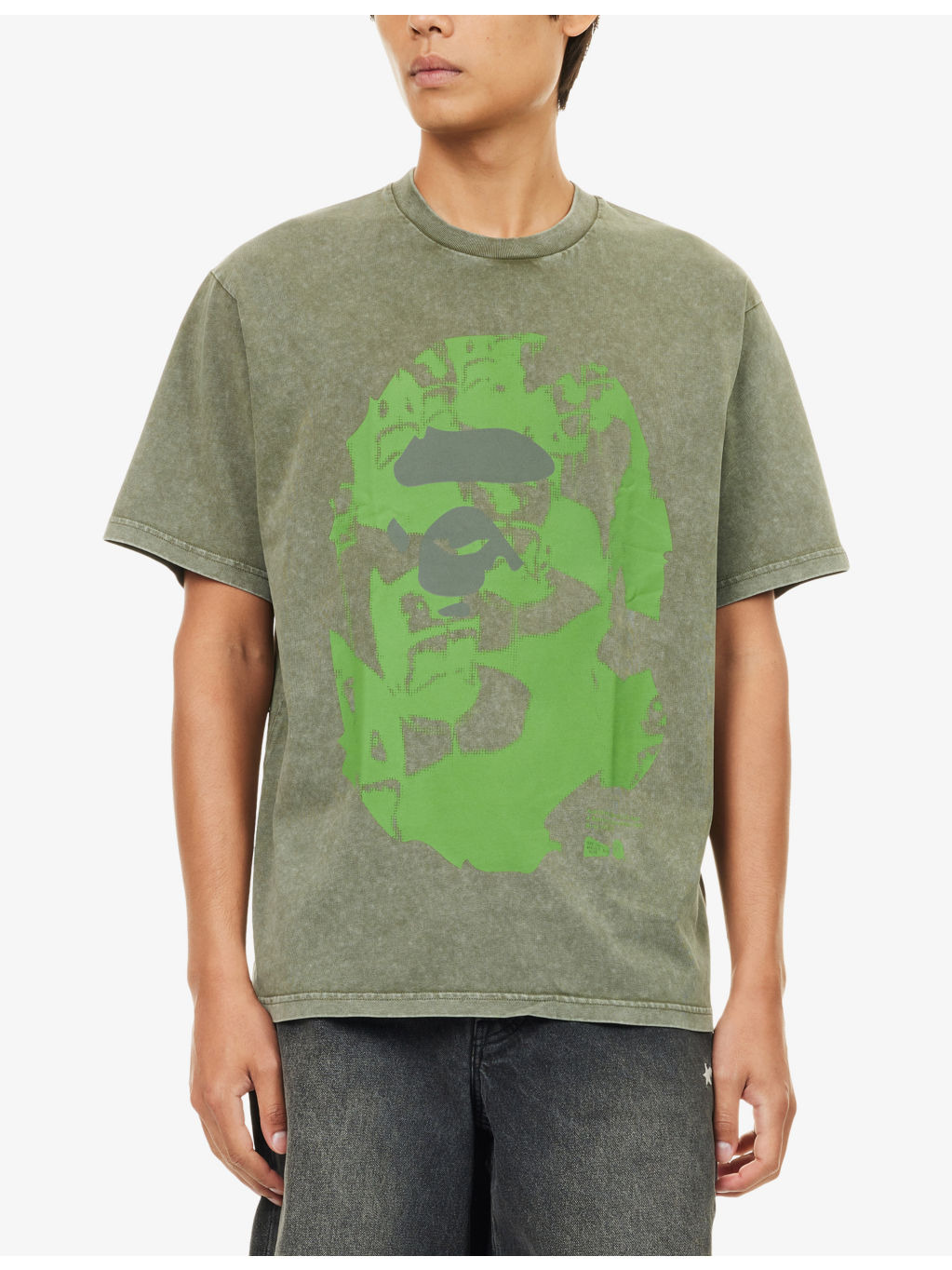 Ape Head Brand-Print Cotton-Jersey T-Shirt - 3