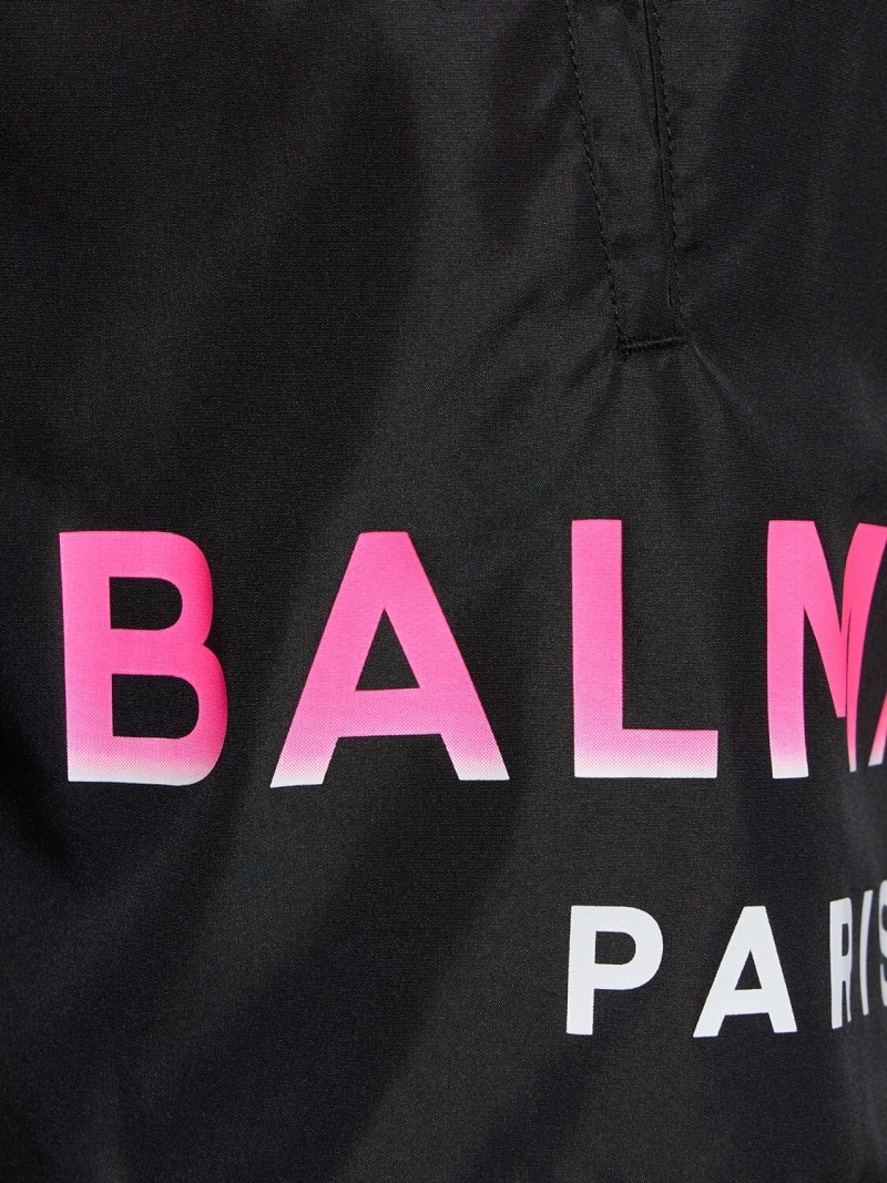 Balmain logo tech swim shorts - 2