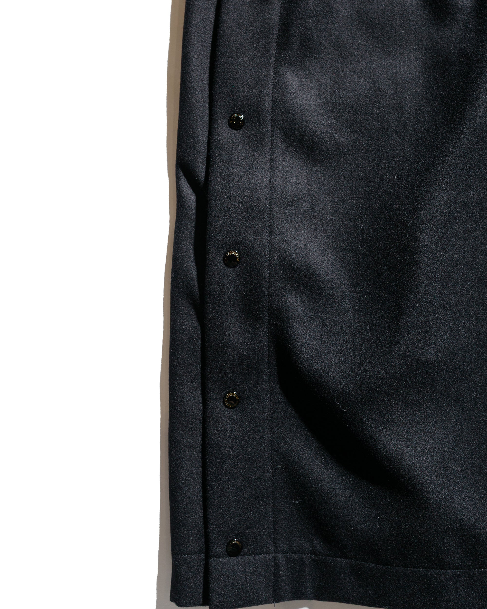 Duffle Coat Black 24oz Wool Melton - 6