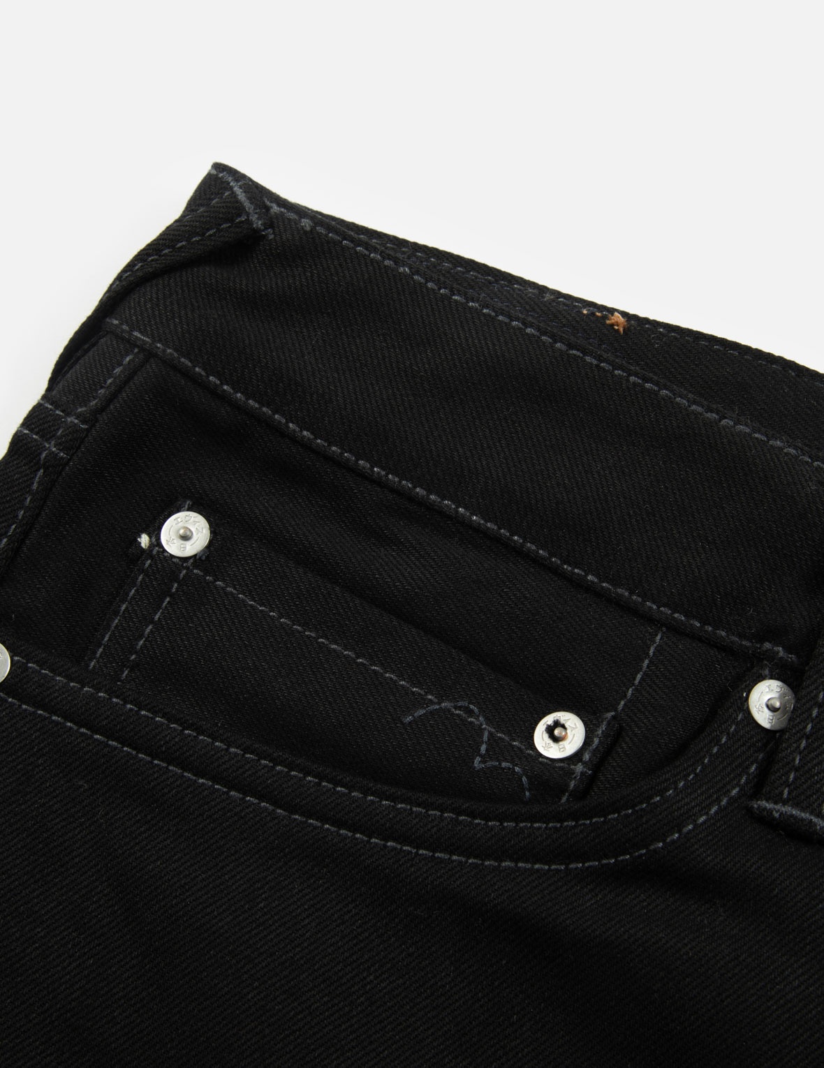 SAMURAI AND SEAGULL EMBROIDERY DENIM SHORTS - 12