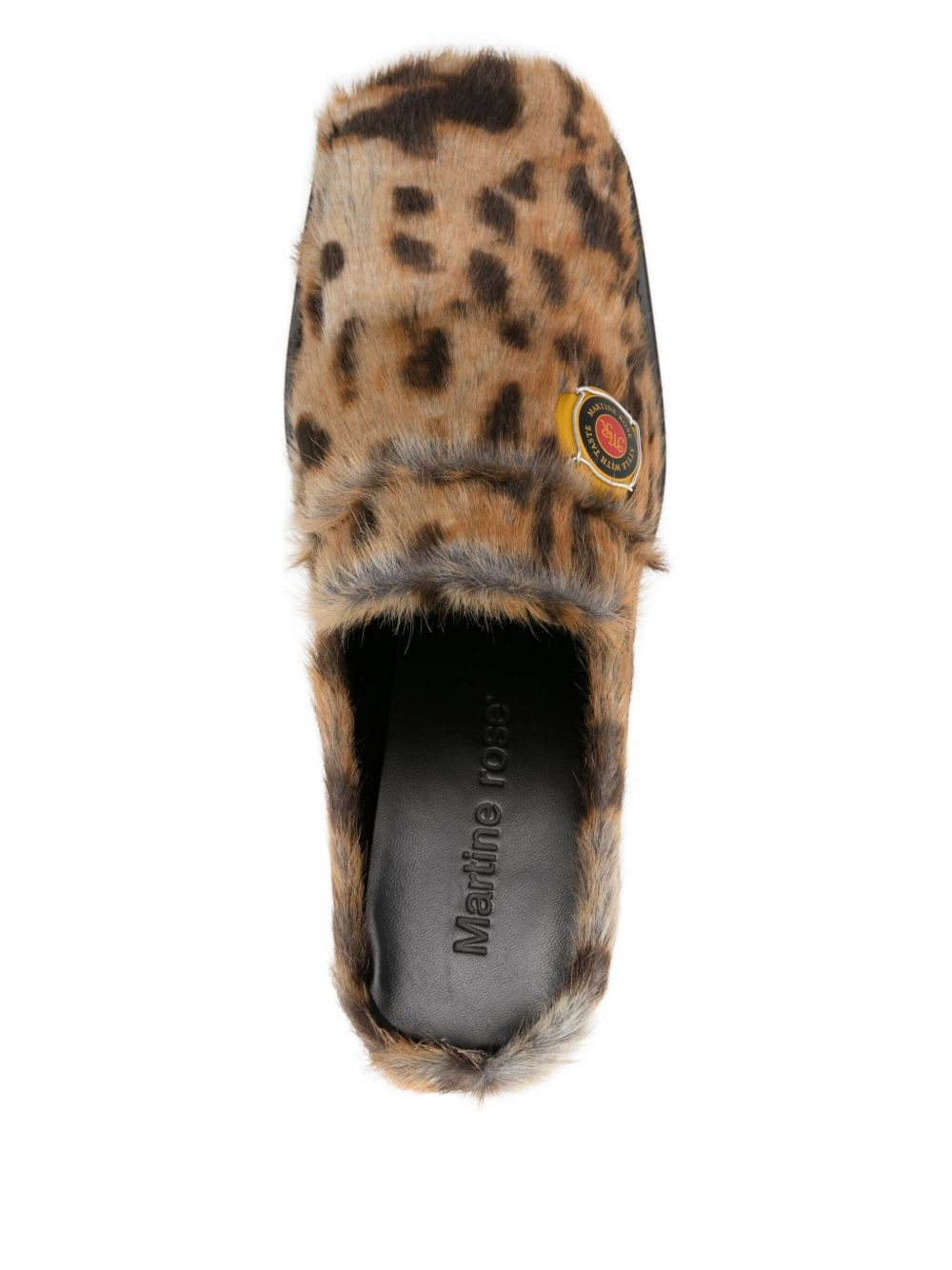 leopard-print pumps - 4