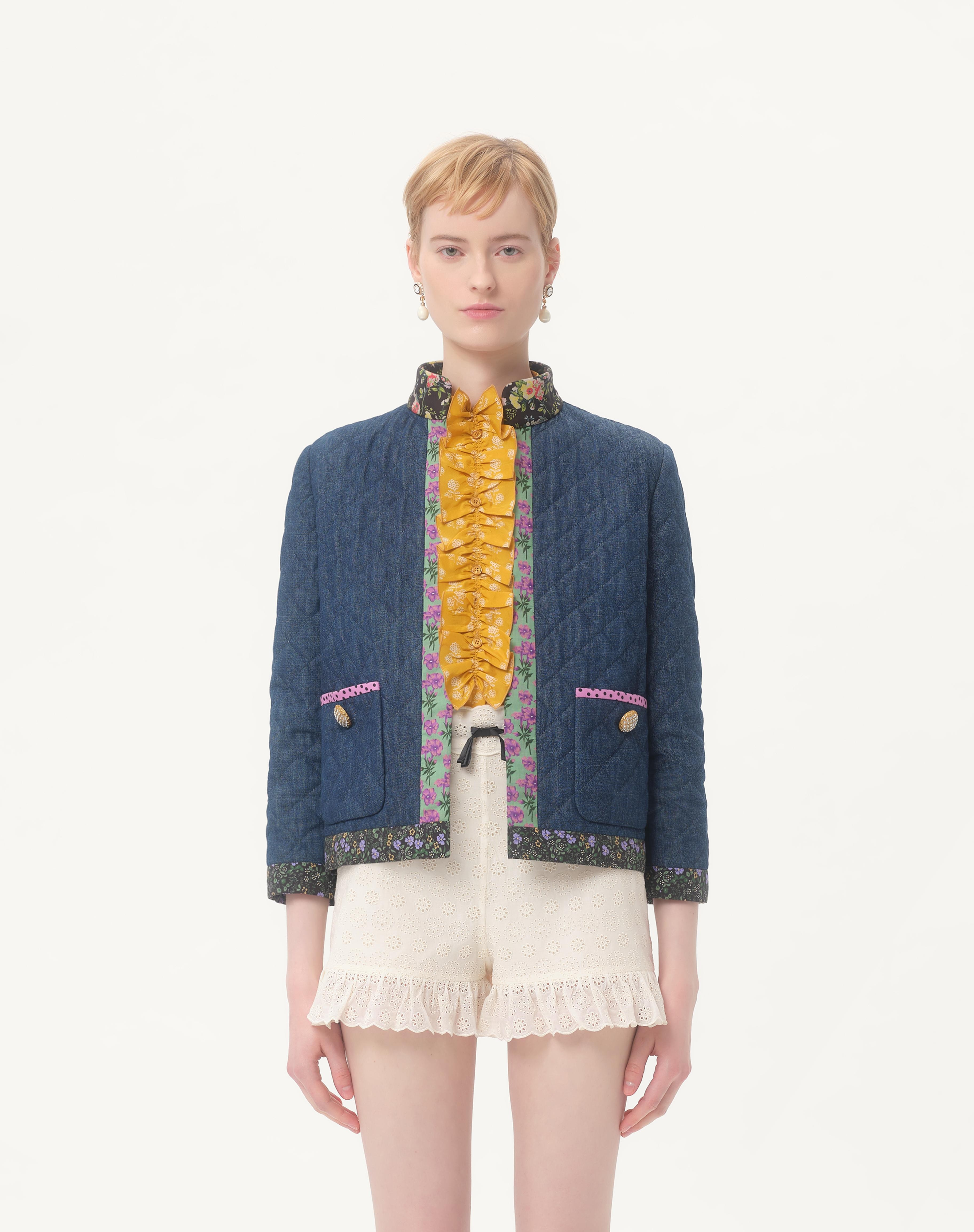 CHAMBRAY DENIM JACKET - 5