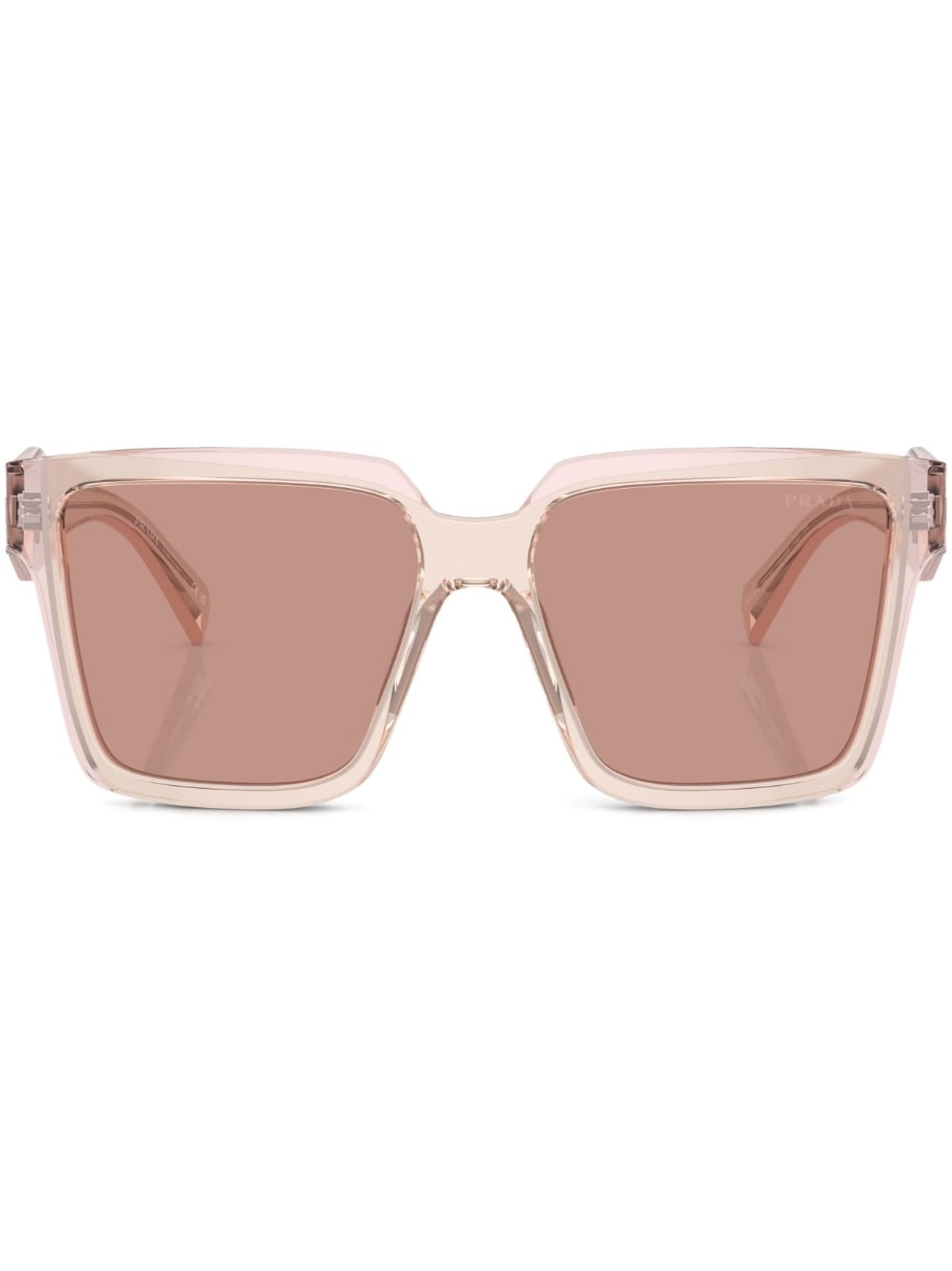 tonal oversized-frame sunglasses - 1